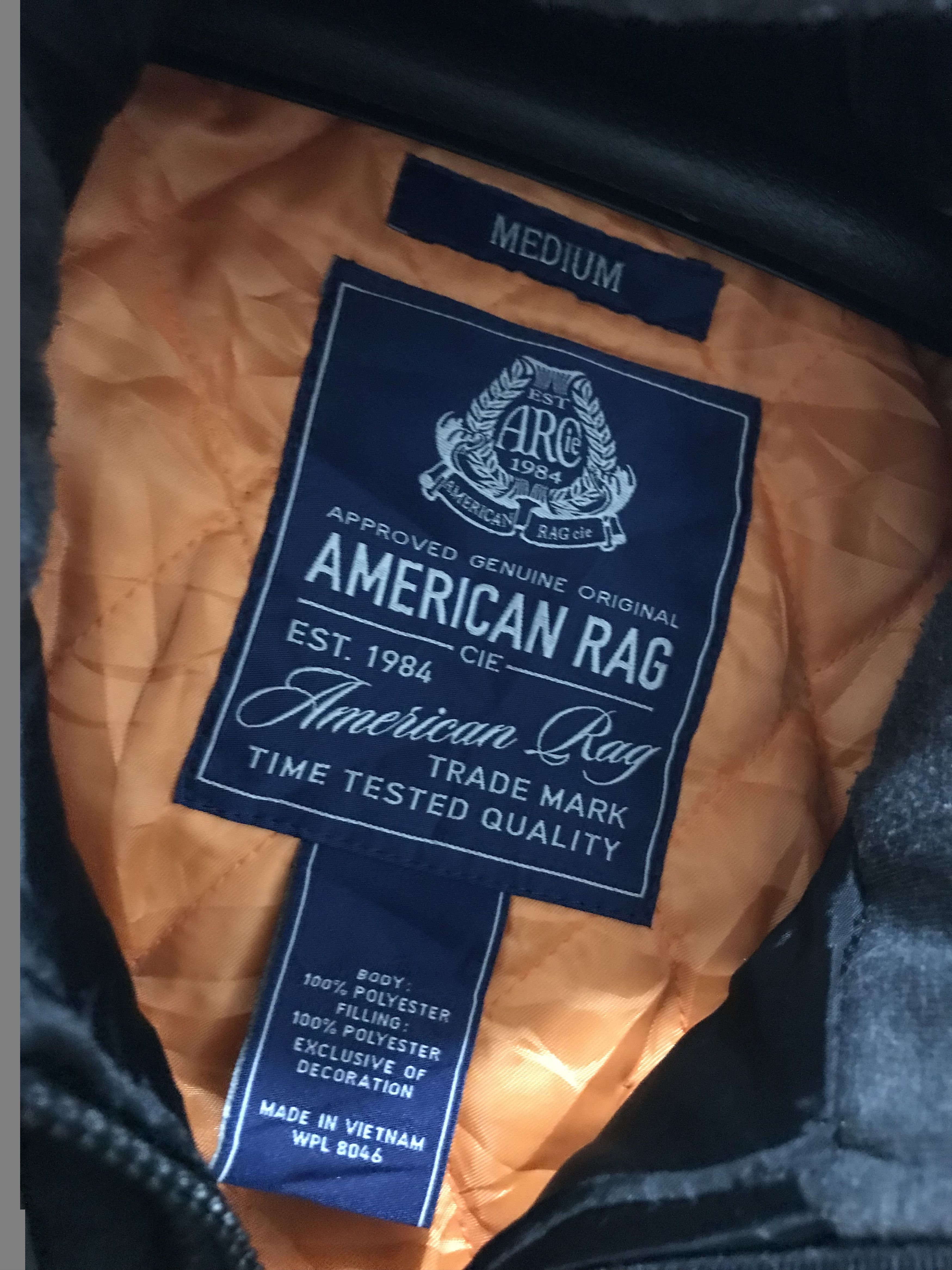 American Rag AMERICAN RAG Bomber Quilted Jacket Patches Hood Size US M / EU 48-50 / 2 - 6 Thumbnail