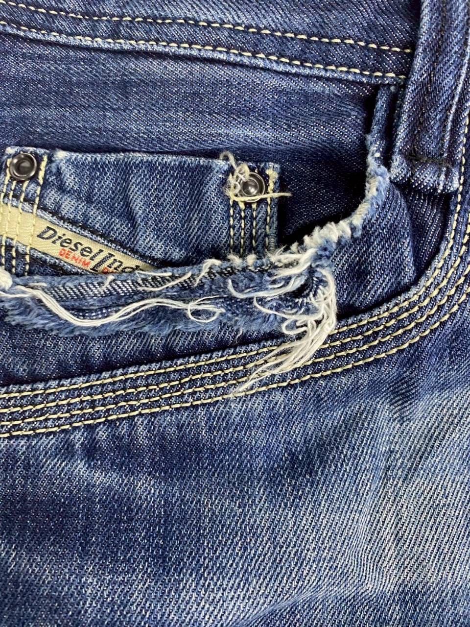 Diesel Vintage DieselTimmen 008ST Regular Slim Straight Denim Pants Size US 33 - 10 Thumbnail