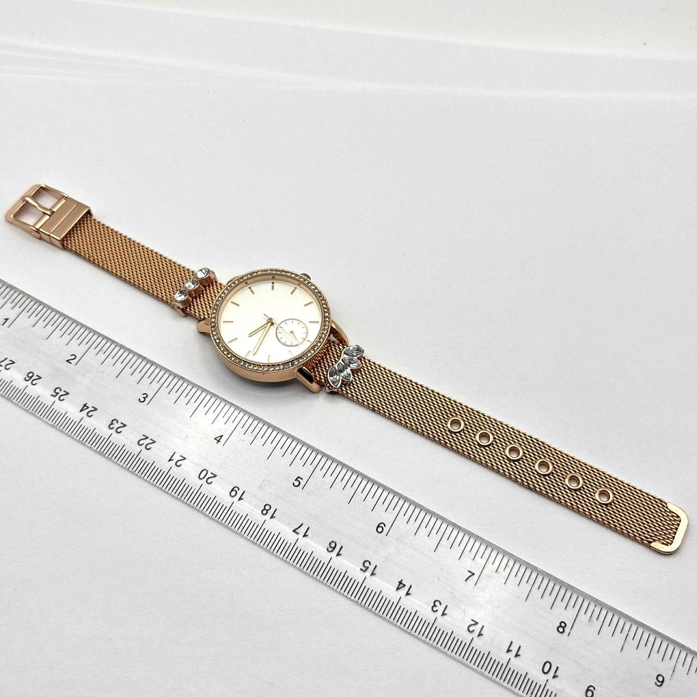 Other Rose Gold Crystal Watch Size ONE SIZE - 3 Thumbnail