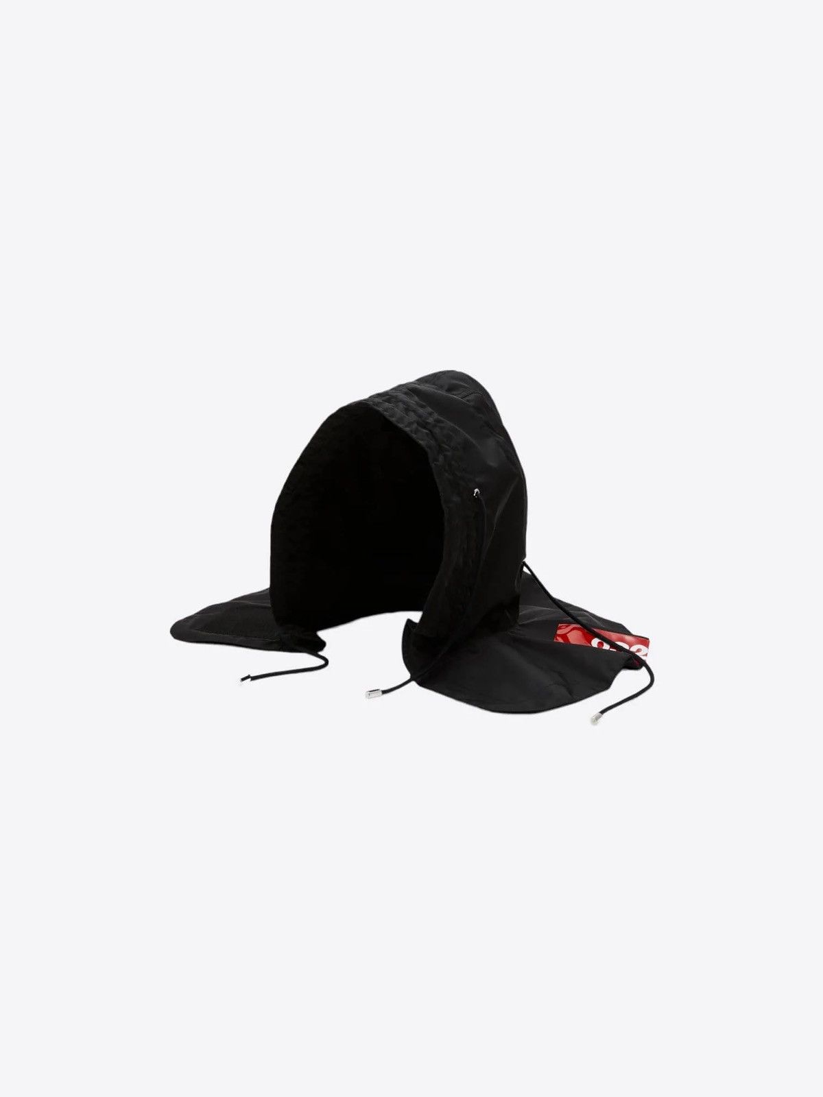 032c !DS! FW22 032c Big Logo Guilty Slicker Black Hood Size ONE SIZE - 4 Thumbnail