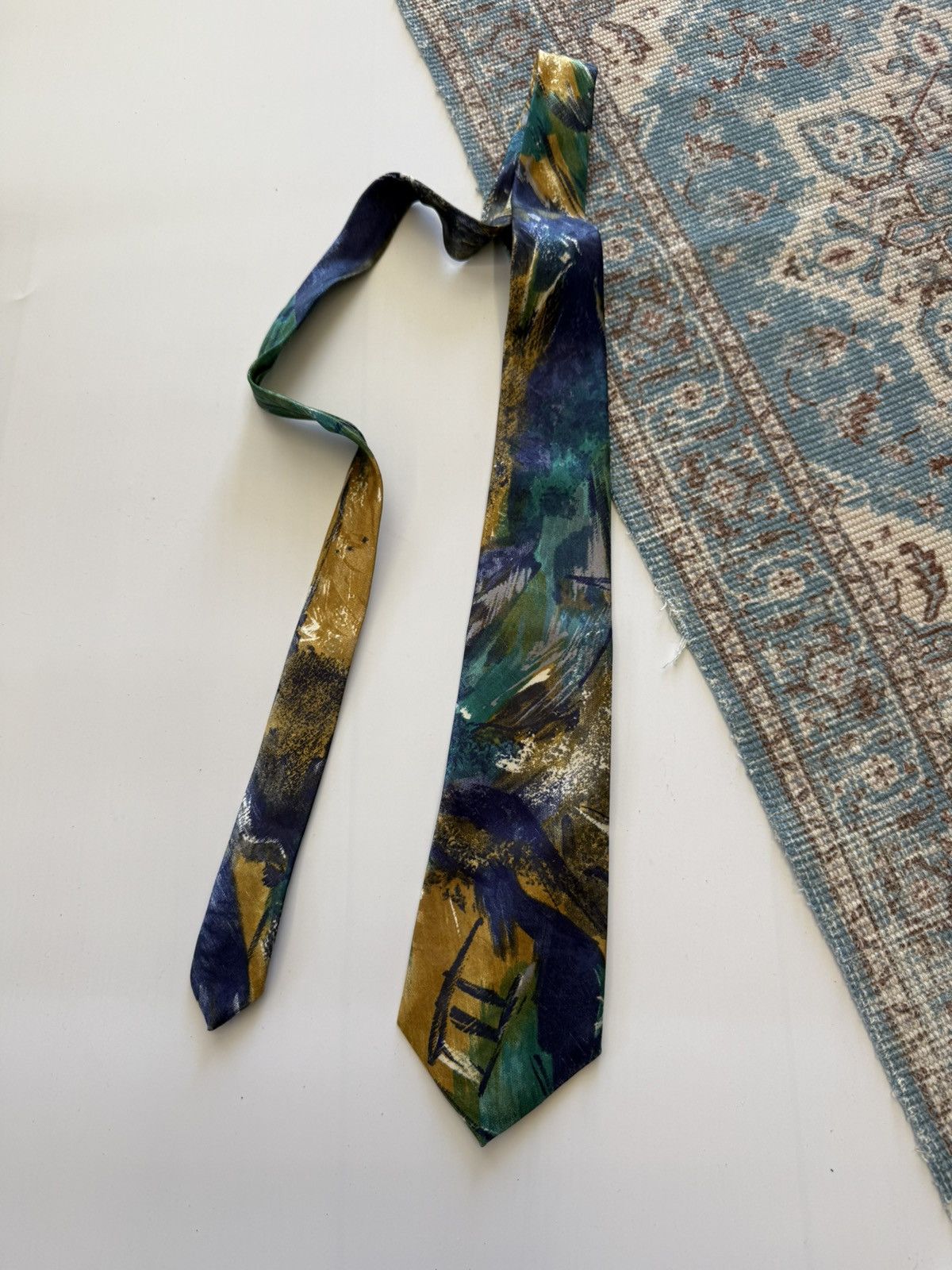 Giorgio Armani Archive 80-90s Giorgio Armani Pure Silk Ties Size ONE SIZE - 1 Thumbnail