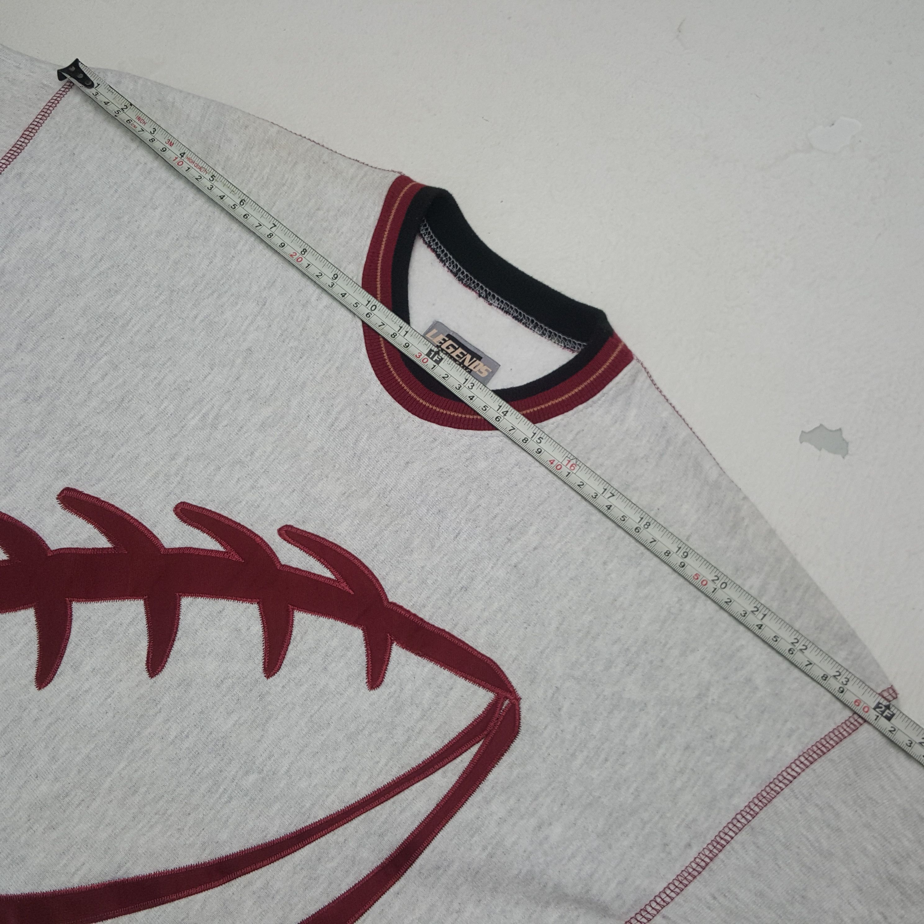 NFL × Vintage Vintage San Francisco 49 ERS Embroidery Logo Sweatshirt Size US M / EU 48-50 / 2 - 5 Thumbnail