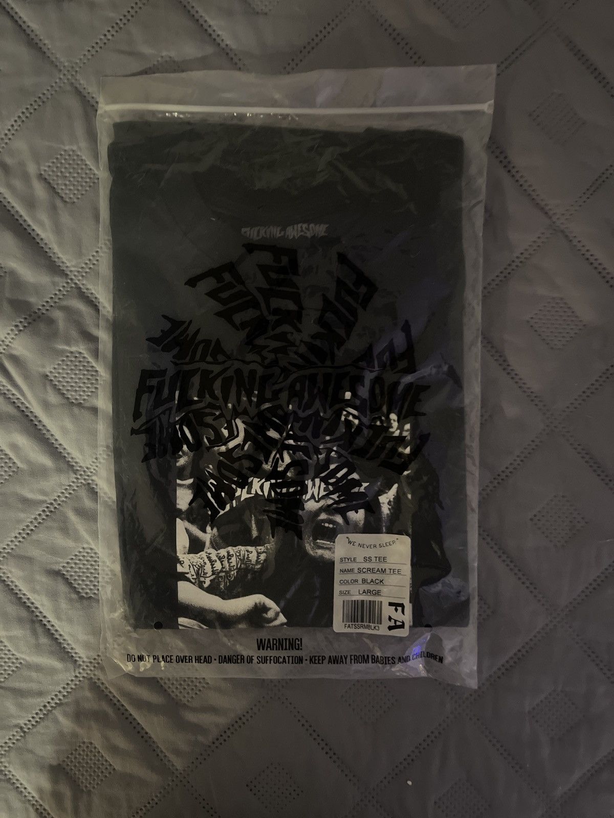 Fucking Awesome Scream Tee - Fucking Awesome Size US L / EU 52-54 / 3 - 3 Thumbnail