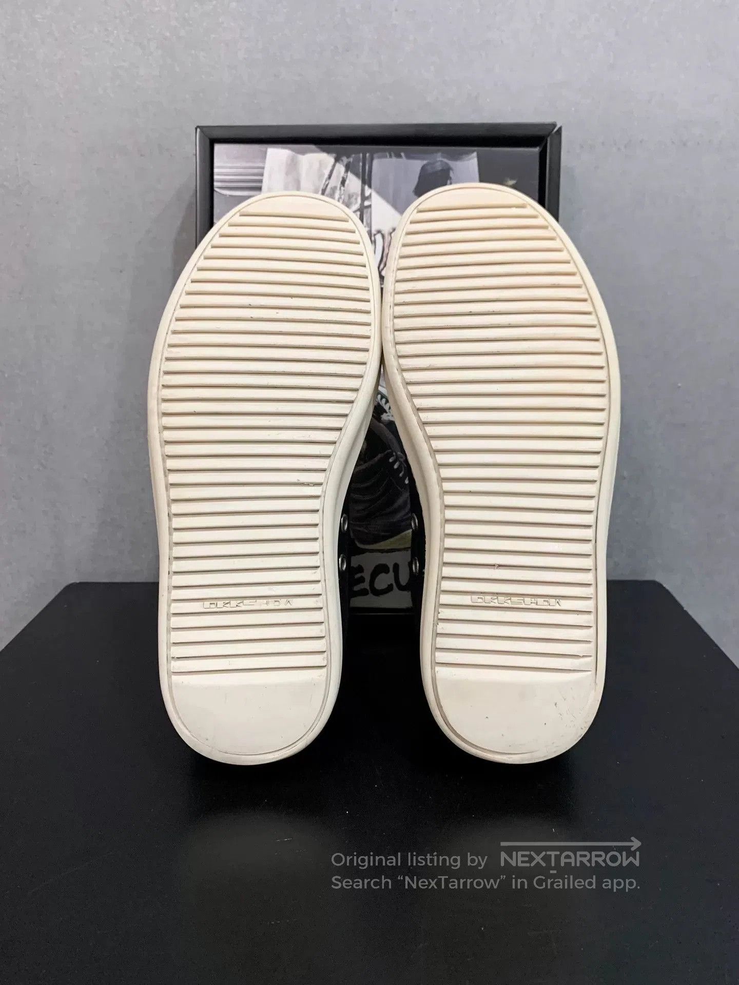 Rick Owens Drkshdw Rick Owens DRKSHDW Canvas Low. Size US 5 / IT 35 - 8 Thumbnail