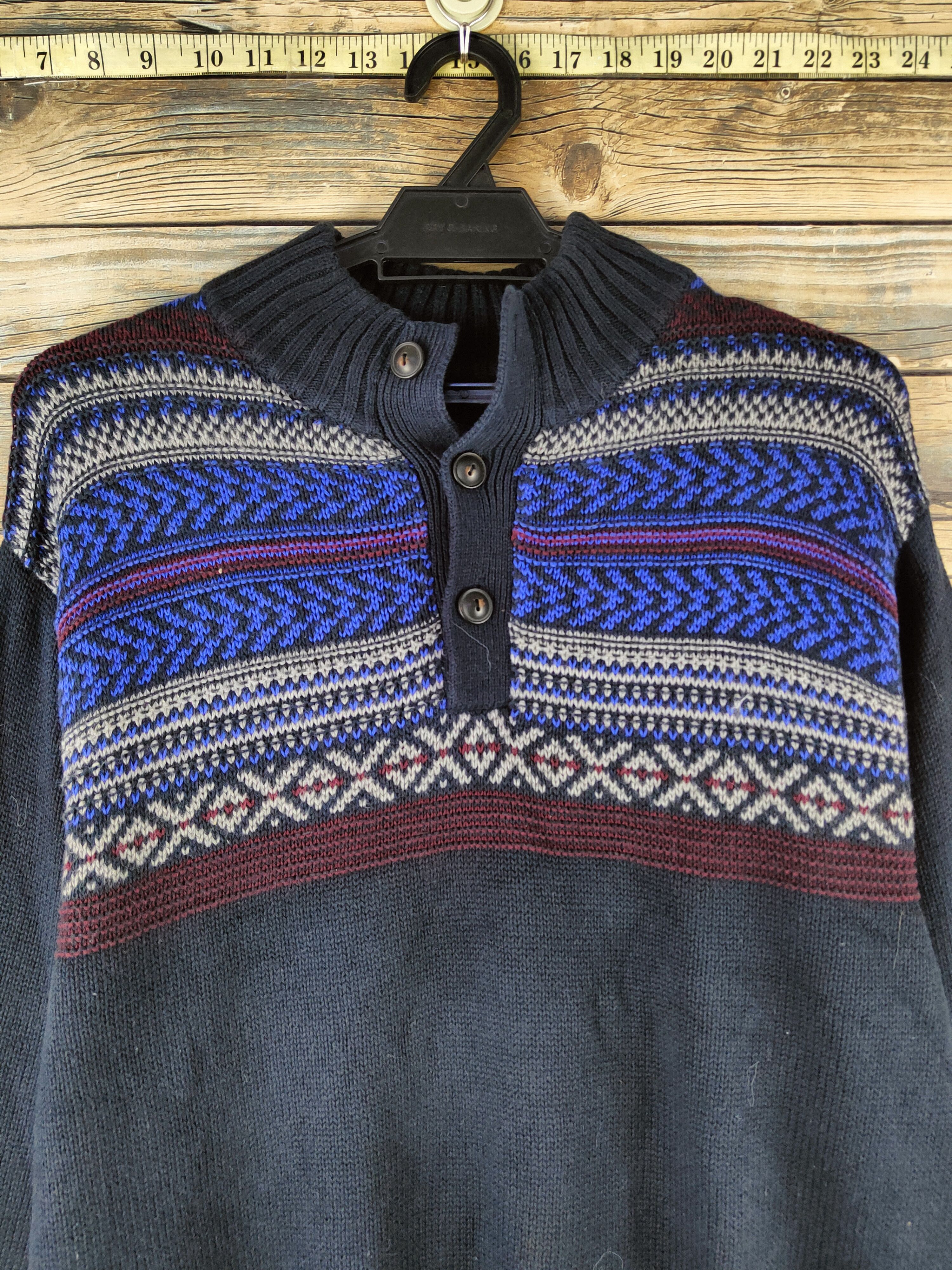 Chaps DL Chaps Navy Knitwear Sweatshirts #46-1015 Size US L / EU 52-54 / 3 - 2 Thumbnail