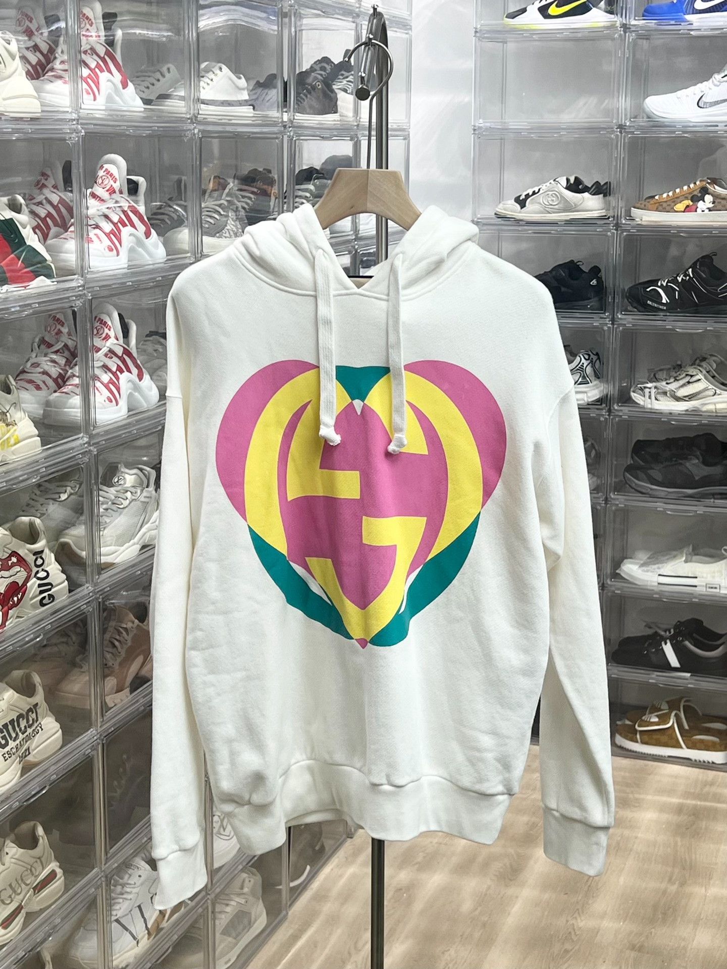 Gucci Gucci Retro Printed Hoodie S Women Size S / US 4 / IT 40 - 1 Thumbnail