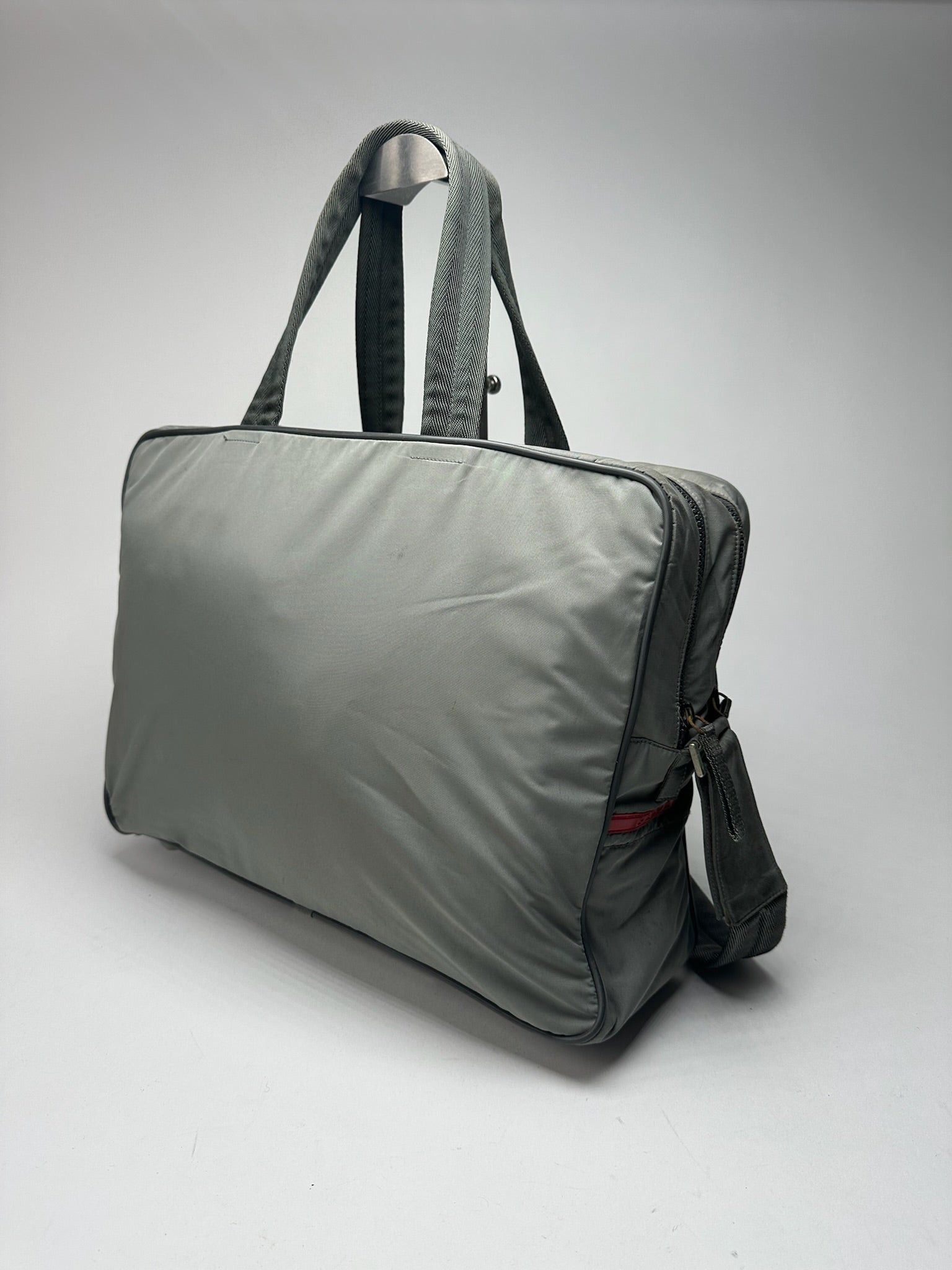 Prada Vintage Sport 2 Way Bag Gray Size ONE SIZE - 1 Thumbnail