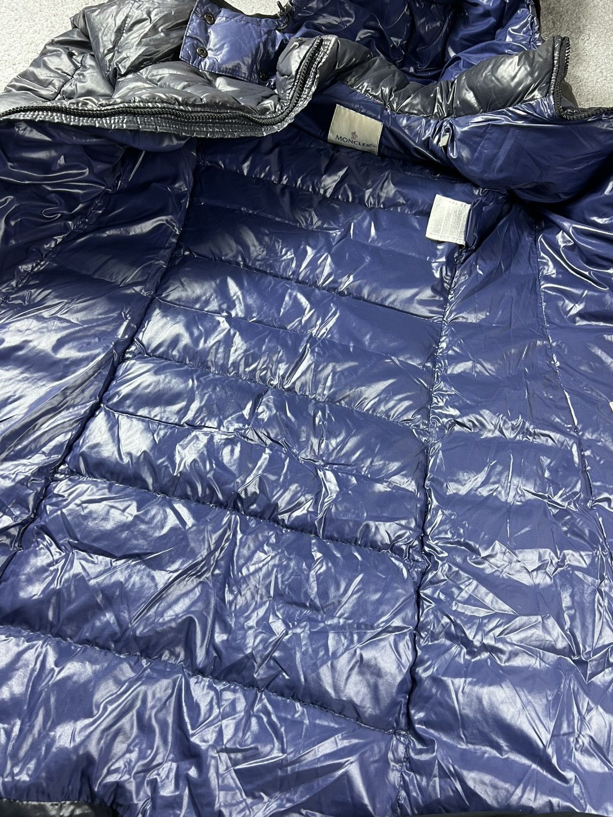 Moncler Moncler Moka Blue Down Parka Size M Size M / US 6-8 / IT 42-44 - 15 Thumbnail