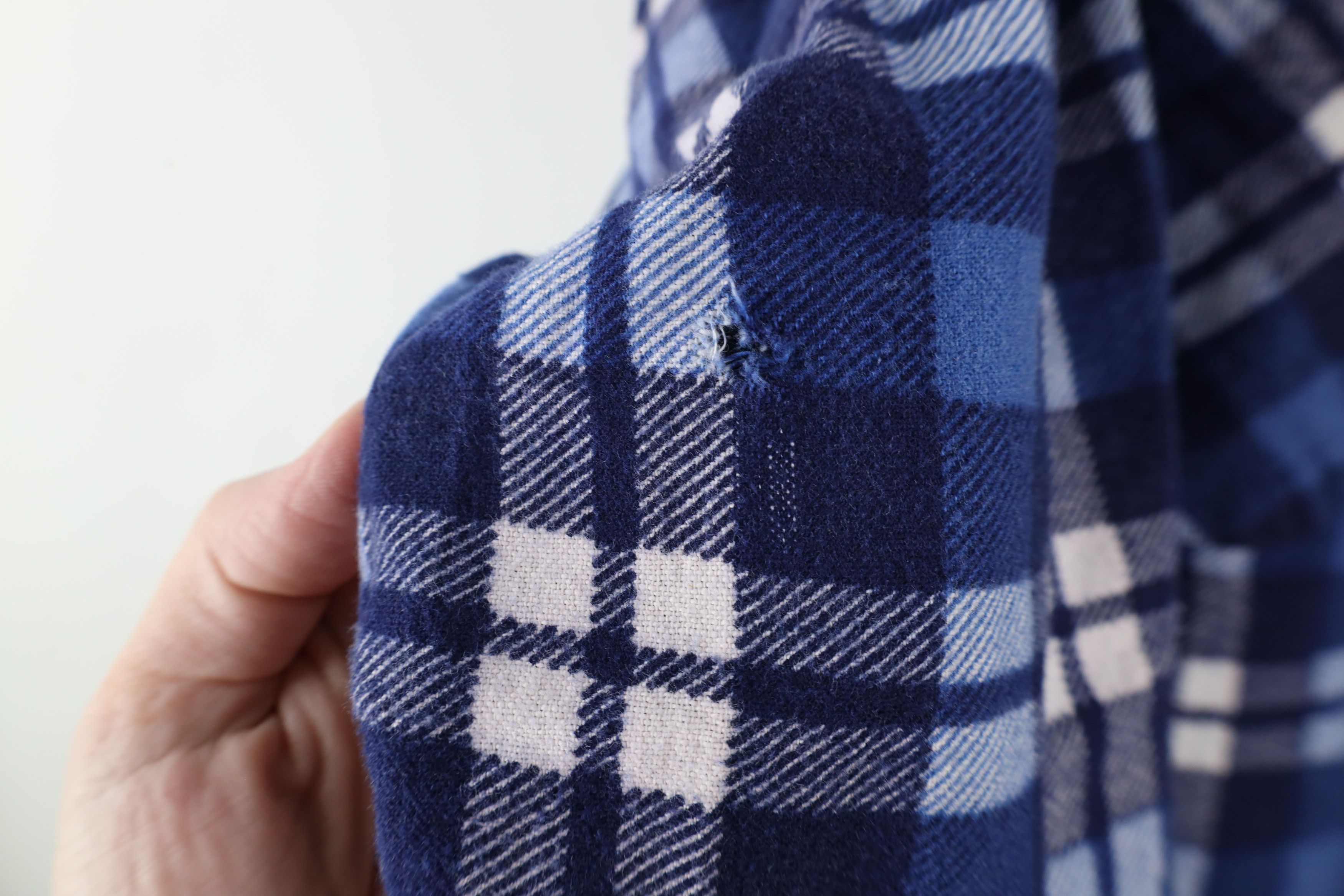 Vintage Vintage 90s Streetwear Flannel Collared Button Shirt Size US L / EU 52-54 / 3 - 6 Thumbnail