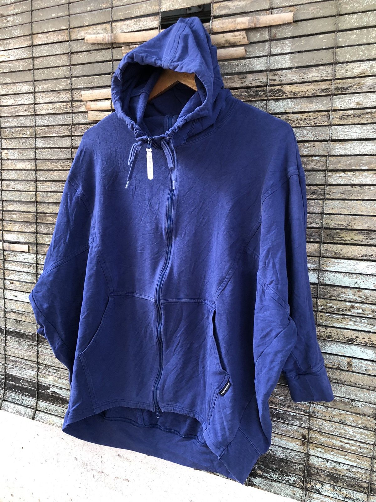Issey Miyake × Japanese Brand × Vintage Vintage Baggy Issey Miyake Mercibeaucoup Fullzipper Hoodie Size 3XL / US 20-22 - 6 Thumbnail