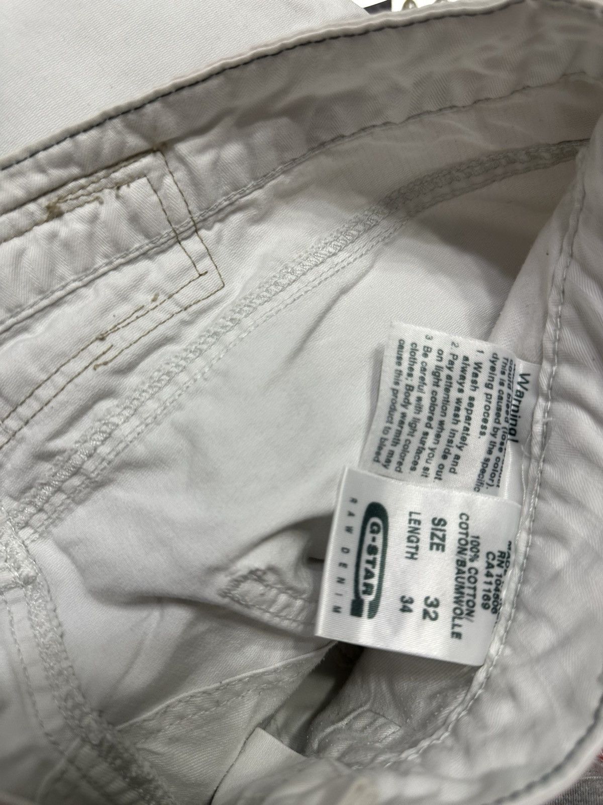 G-Star Rare gstar raw zipper archive pants japan style y2k baggy Size US 32 / EU 48 - 3 Thumbnail