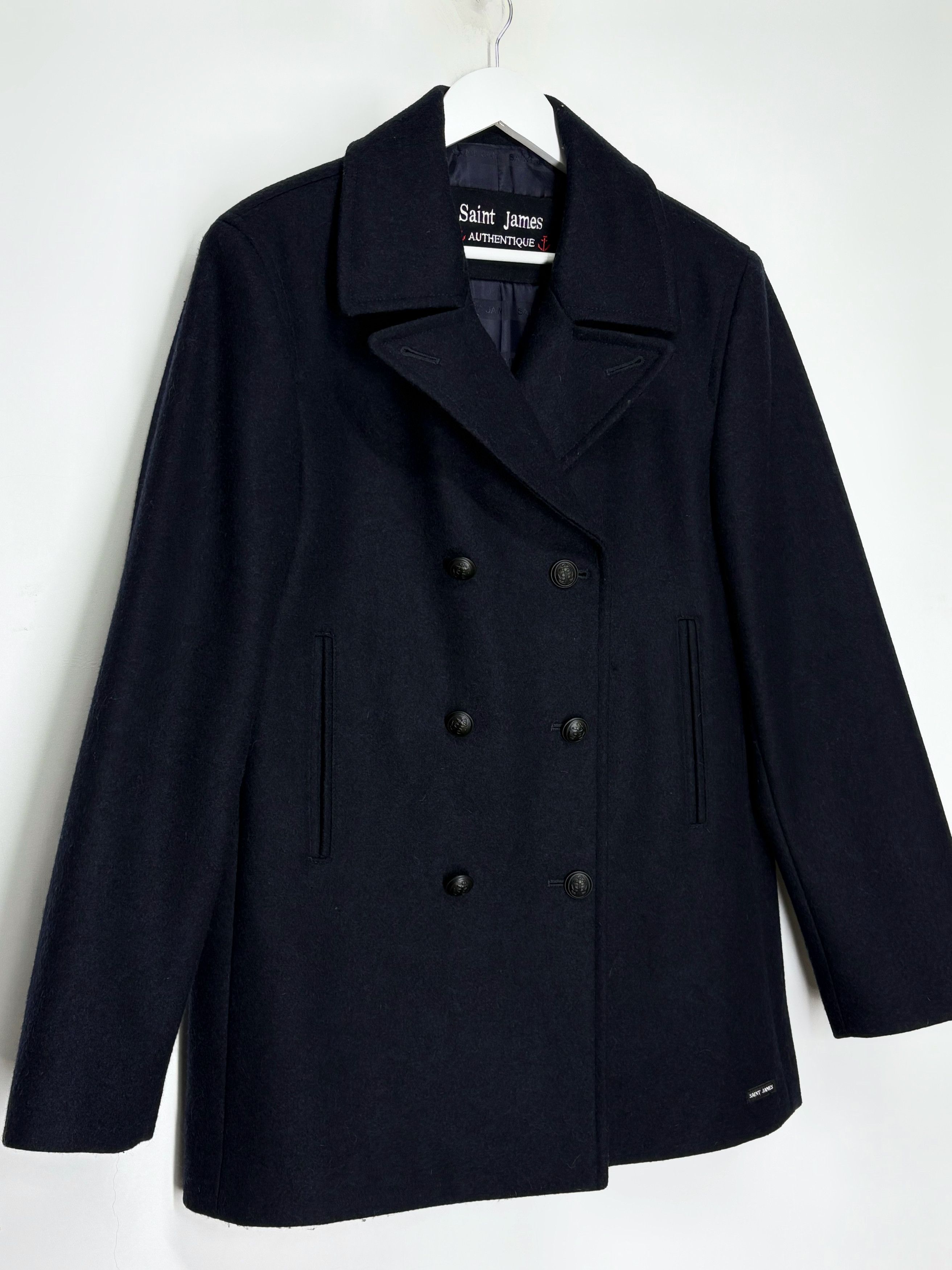 Saint James Saint James Galion Marine Officer Peacoat Double Breasted Size US S / EU 44-46 / 1 - 5 Thumbnail