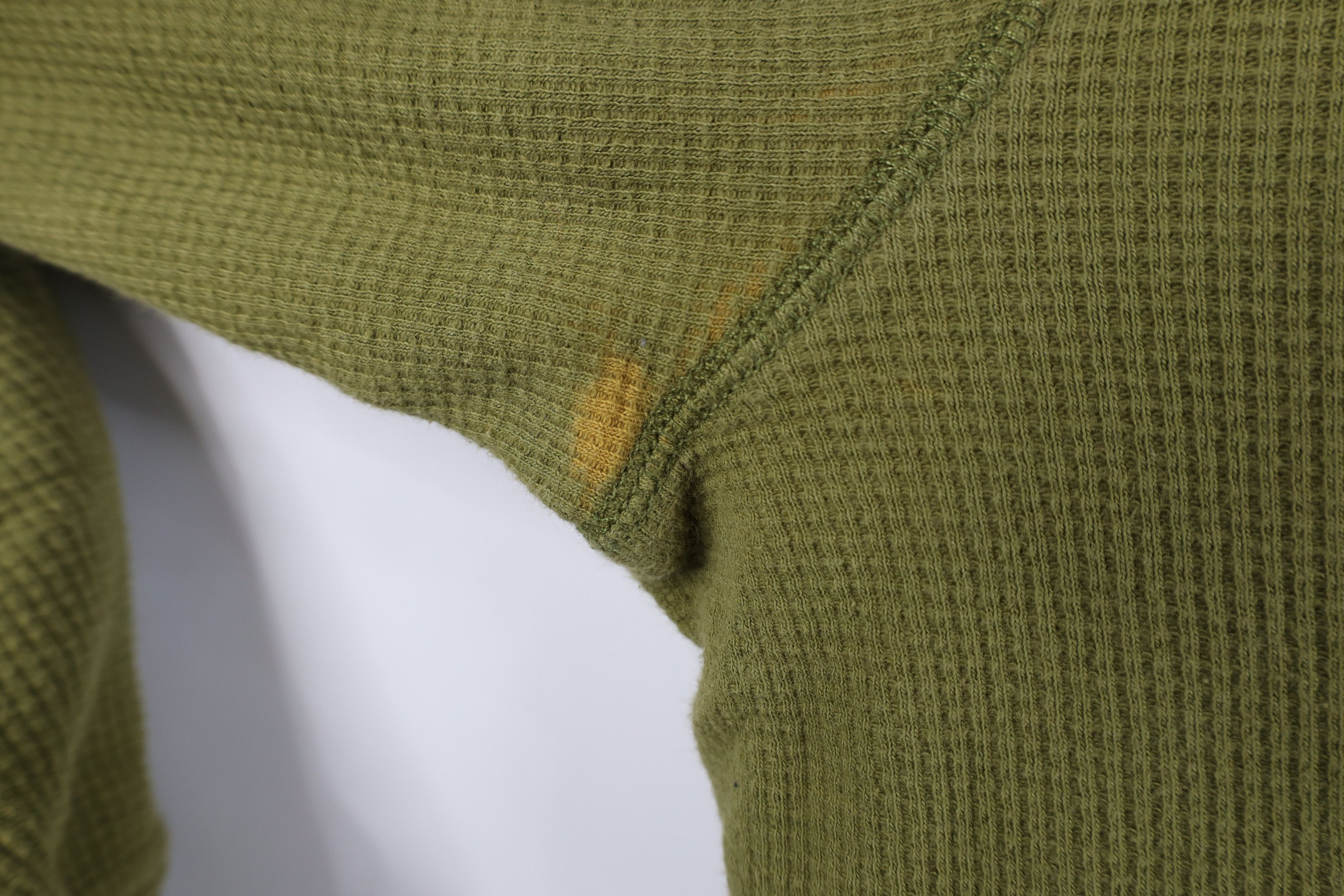 Eddie Bauer Vintage Eddie Bauer Thermal Waffle Knit T-Shirt Green Size US L / EU 52-54 / 3 - 7 Thumbnail