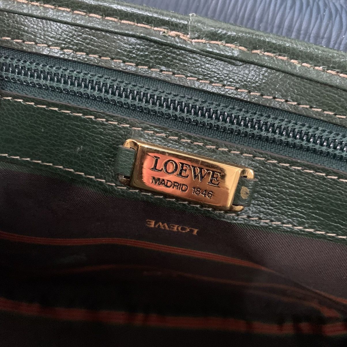Loewe Loewe Leather Top Handle Sling Bag Size ONE SIZE - 15 Thumbnail