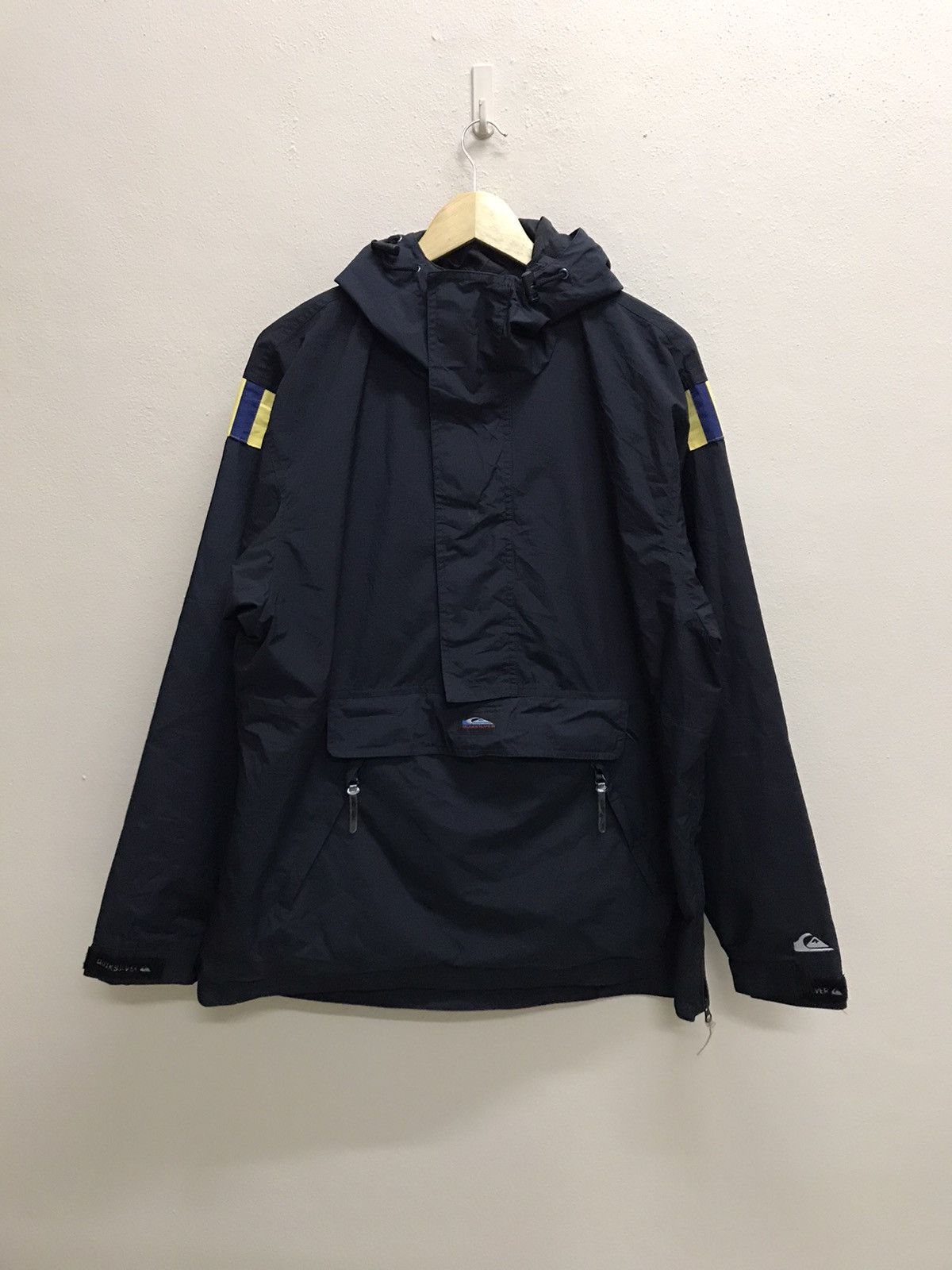 Quiksilver VINTAGE 90s QUIKSILVER ANORAK JACKET HOODIE Size US XL / EU 56 / 4 - 3 Thumbnail
