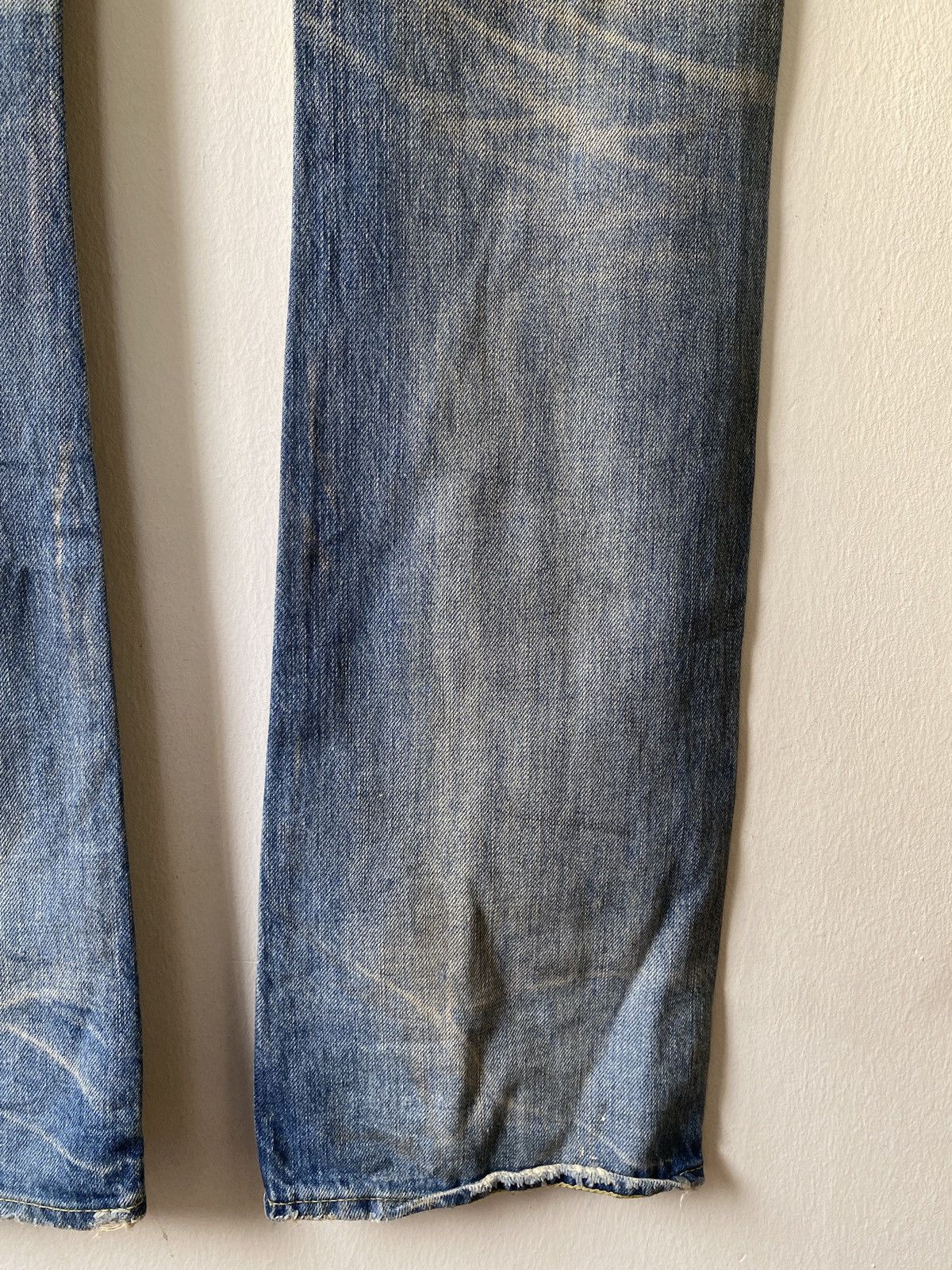 Japanese Brand Japanese Brand Rivet & Blue Flare Distressed Denim Size US 30 / EU 46 - 13 Thumbnail