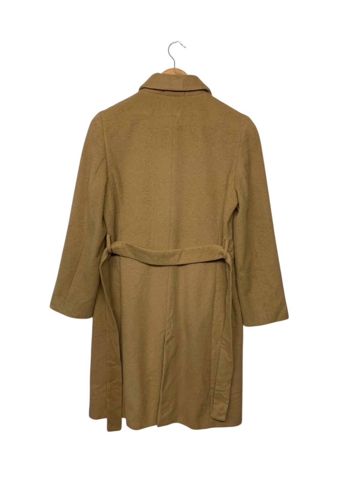 Designer × Japanese Brand × Yohji Yamamoto Ined X Angora Yohji Yamamoto Wool Long Jacket Button Down Size S / US 4 / IT 40 - 5 Thumbnail