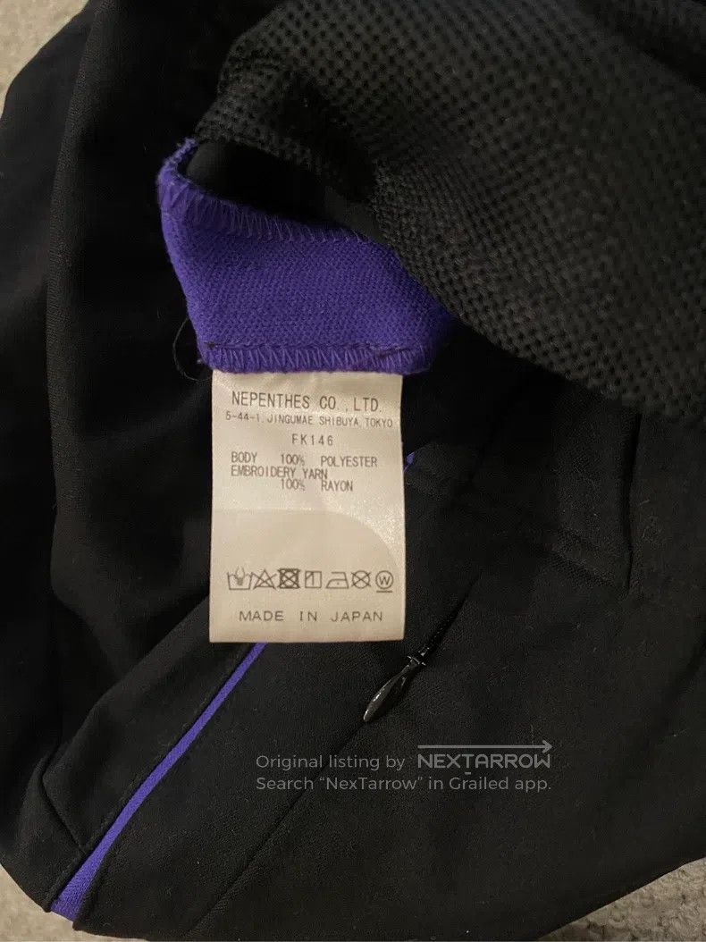 Needles Needles size M Black Embroidered Purple Butterfly Zip Corse Size US 34 / EU 50 - 6 Thumbnail
