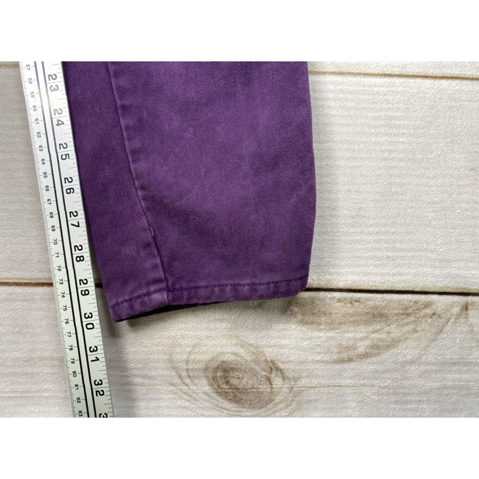 Bill Blass VINTAGE Bill Blass Jeans Womens 16 Purple High Rise Mom Denim 30 Inseam 5-Pocket Size 38" / US 16 / IT 52 - 5 Thumbnail