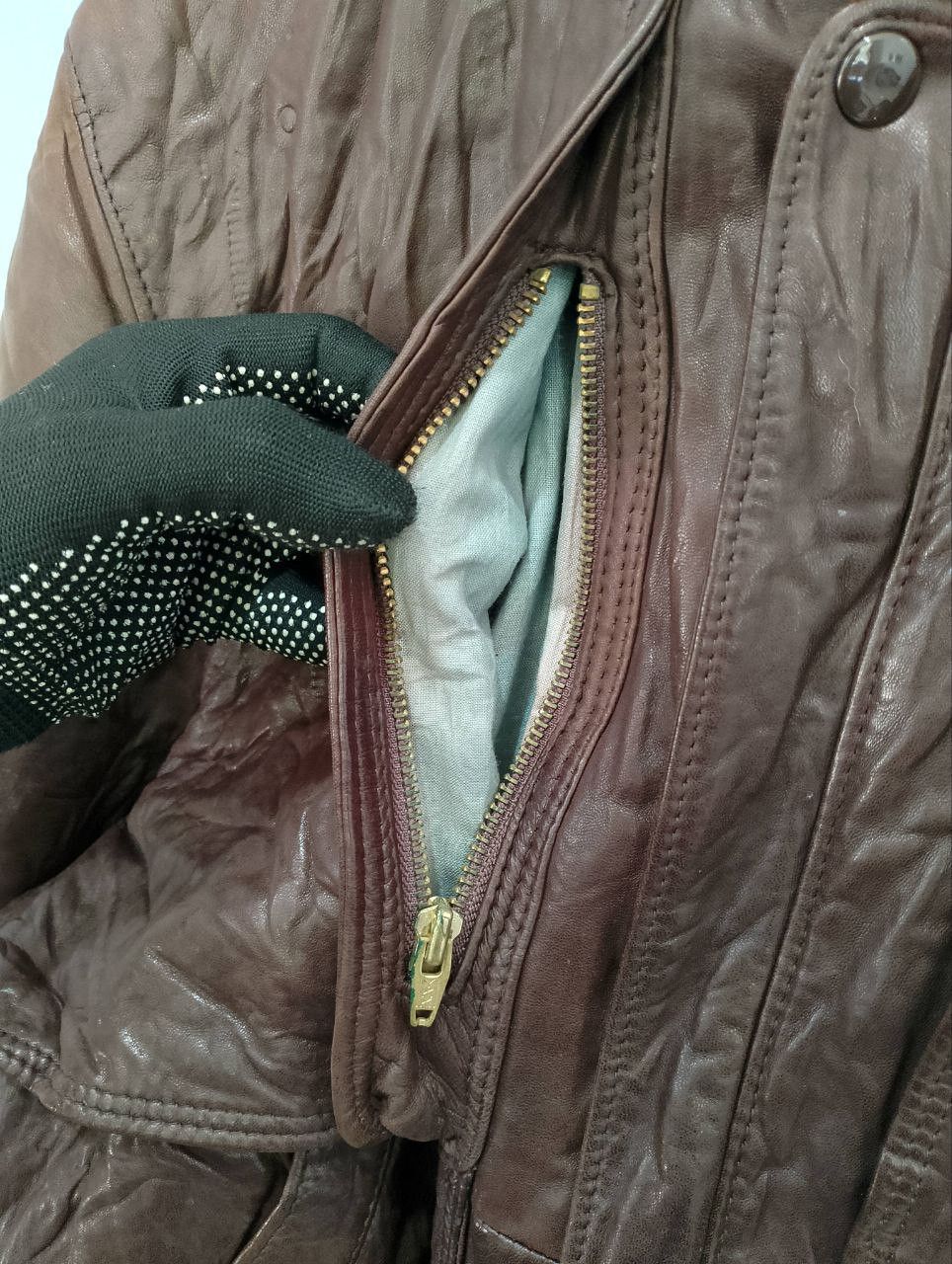 Seditionaries Vintage 70s CHAMPS ELYSEE Made in Canada Leather Jacket Size US M / EU 48-50 / 2 - 8 Thumbnail