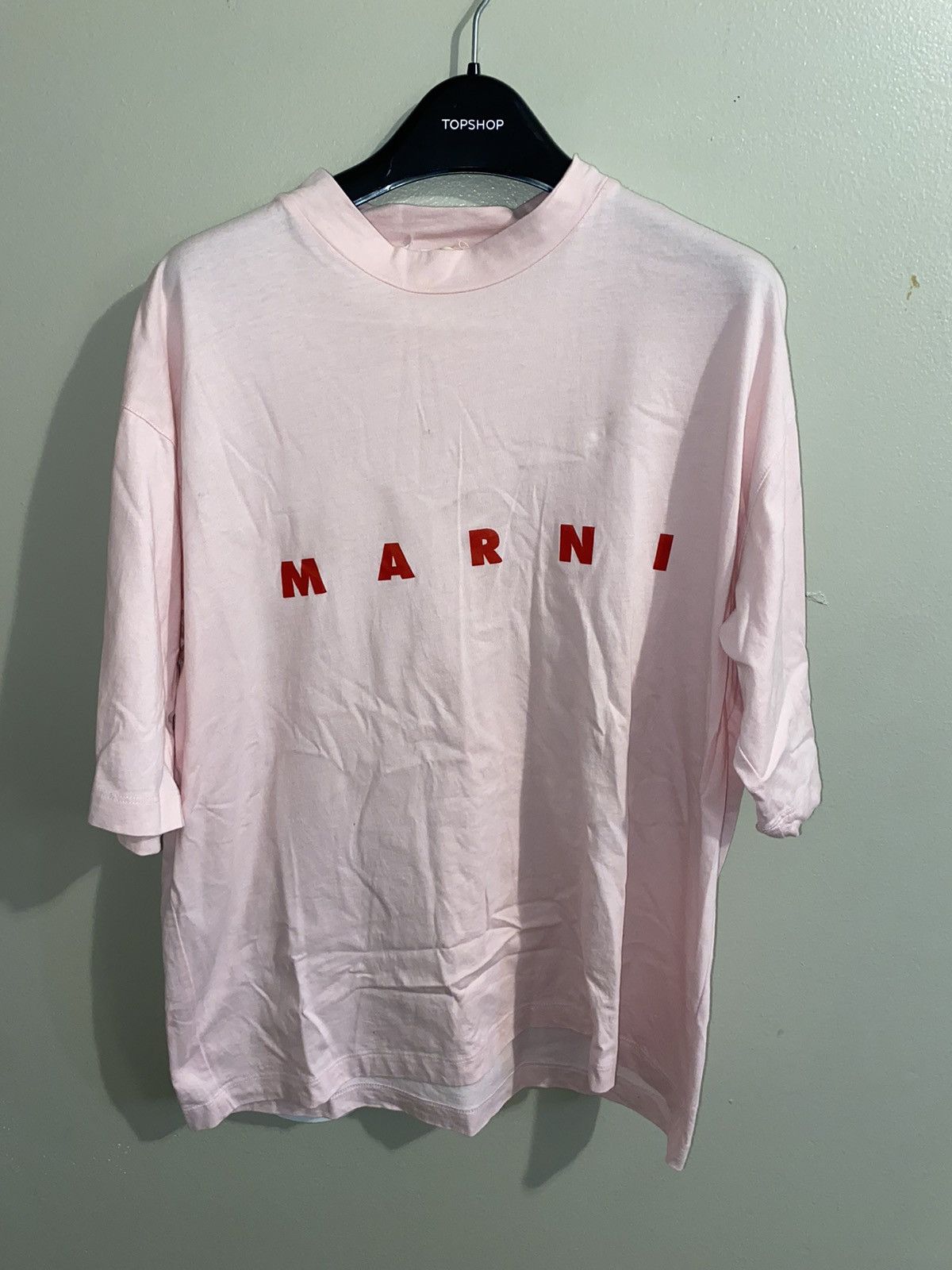 Image of Marni T-Shirt in Pink, Men's (Size Small)