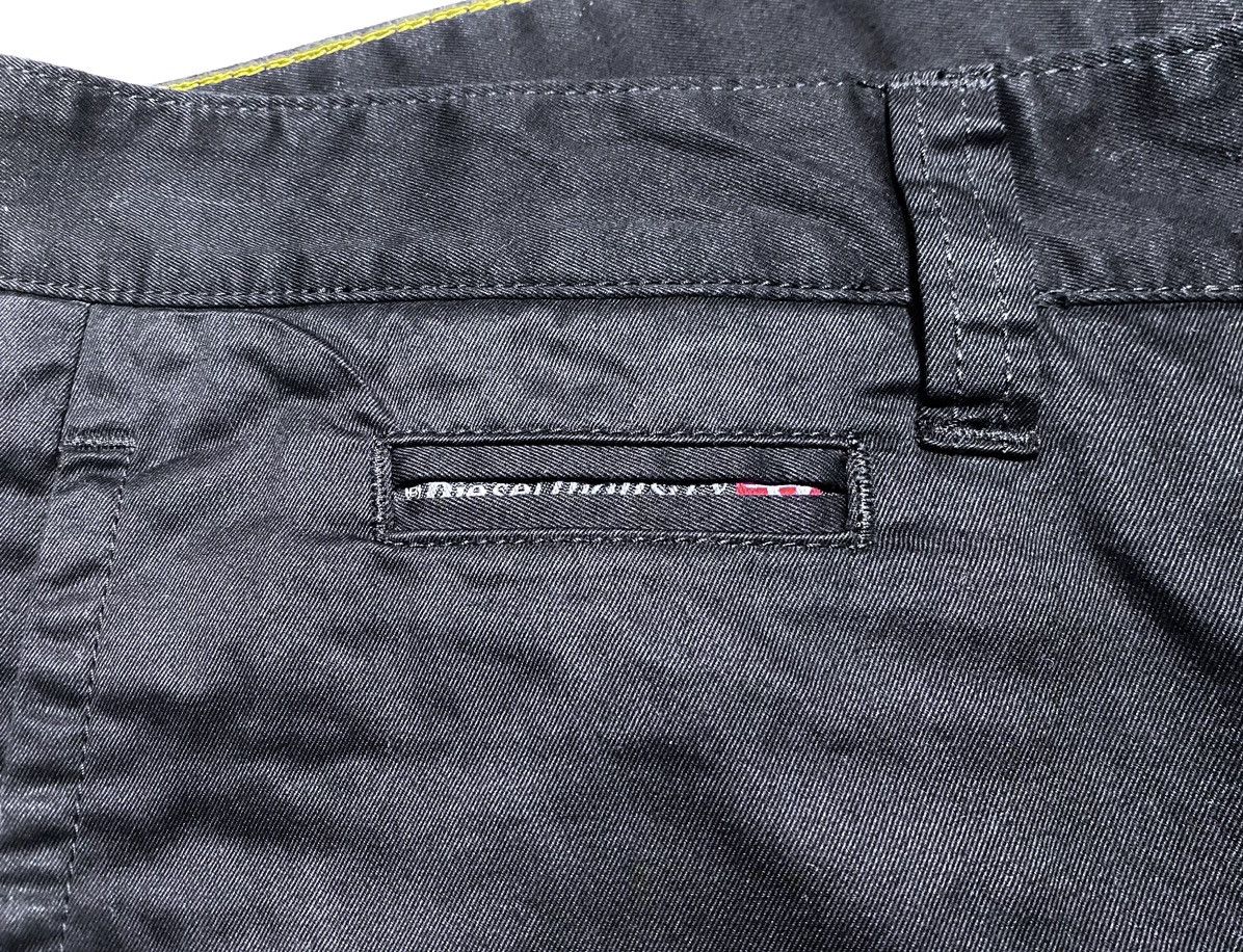 Diesel Diesel Black Cotton Chino Casual Pants Trousers Formal Size US 34 / EU 50 - 25 Thumbnail