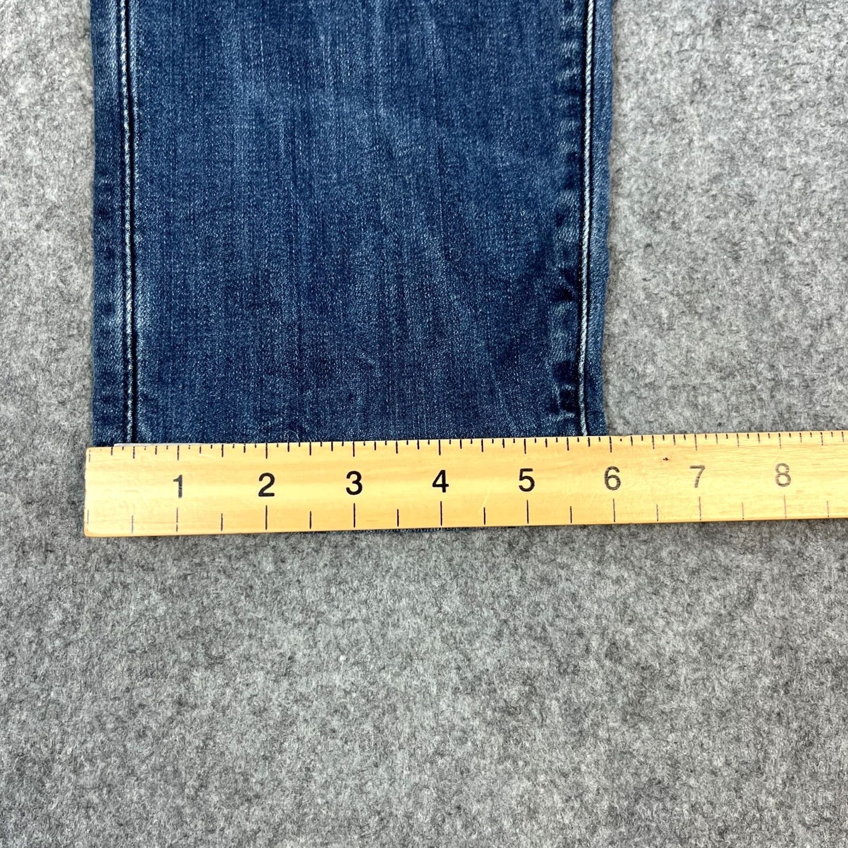 G-Star G-Star Mens Jeans Slim Skinny 36 30 Mid Wash Blue Whiskers Stretch Revend Jeans Men 36 Slim Mid Blue 5-Pocket Theme Stars Size US 36 / EU 52 - 3 Thumbnail