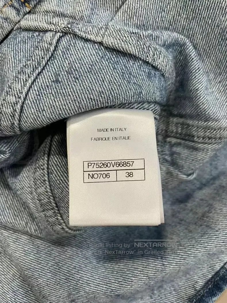 Chanel Chanel Denim Jacket for Early Autumn 2023. Size US M / EU 48-50 / 2 - 4 Thumbnail