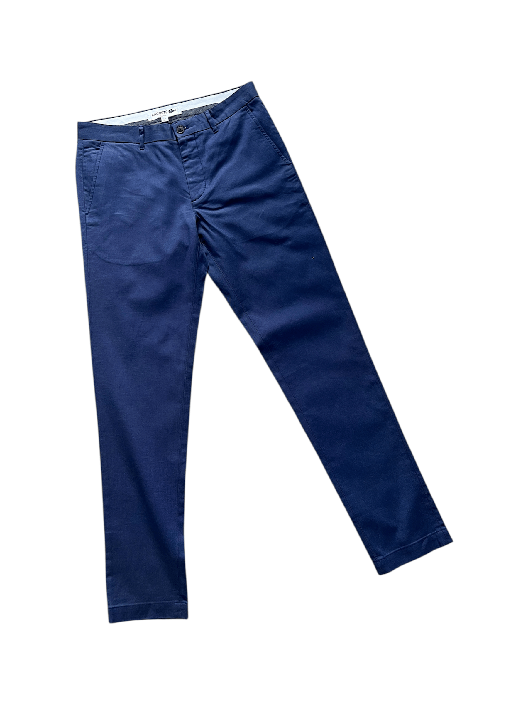 Lacoste Lacoste new pants blue trousers chinos hype Size US 33 - 1 Thumbnail
