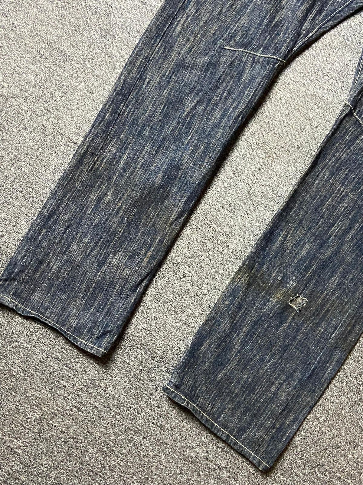 Fashion Victim × Japanese Brand × Vintage Vintage STARE Japanese Brand Distressed Denim Jeans (122) Size US 35 - 12 Thumbnail