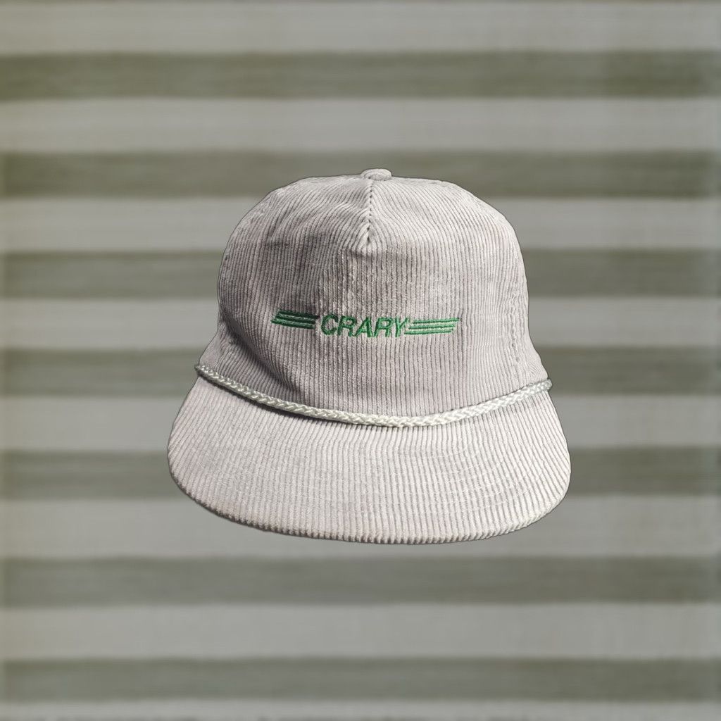 Vintage Vintage Crary Industries Cat Trucker Hat Corduroy N Dakota Ag Farm Snapback Cap Gray Cotton Adjustable Men Size ONE SIZE - 1 Thumbnail