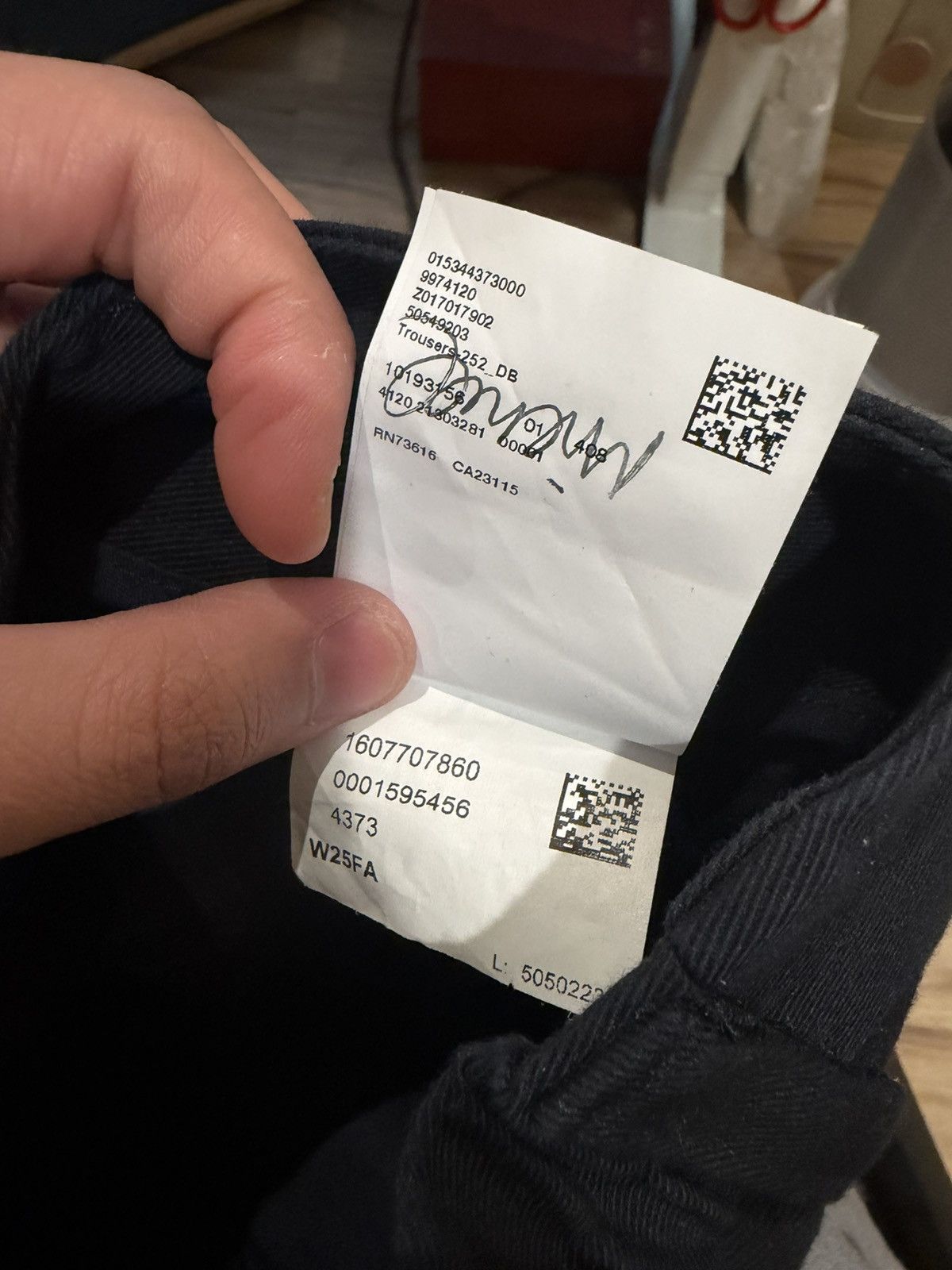 Hugo Boss Navy BOSS X BECKHAM pants Size US 32 / EU 48 - 5 Thumbnail