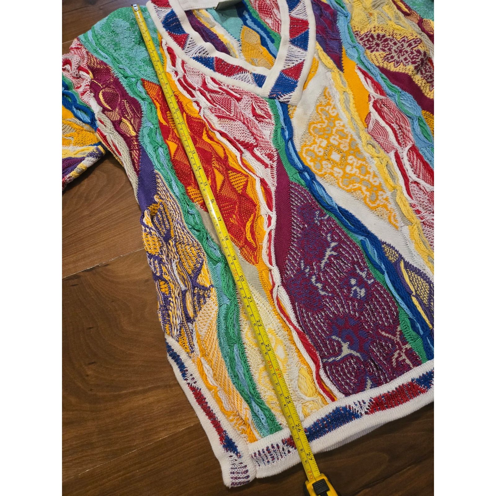 Coogi Vintage y2k 90s COOGI Cosby 3D Knit Sweater Size US M / EU 48-50 / 2 - 5 Thumbnail
