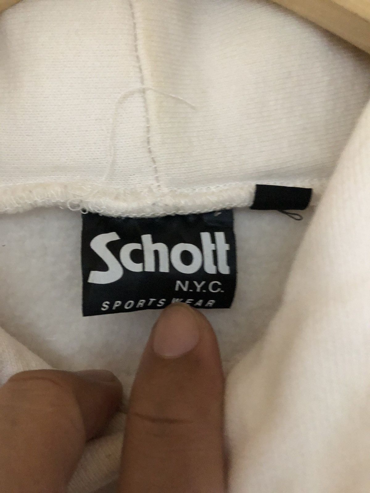 Japanese Brand × Schott Schott NYC Hoodie Size US M / EU 48-50 / 2 - 3 Thumbnail