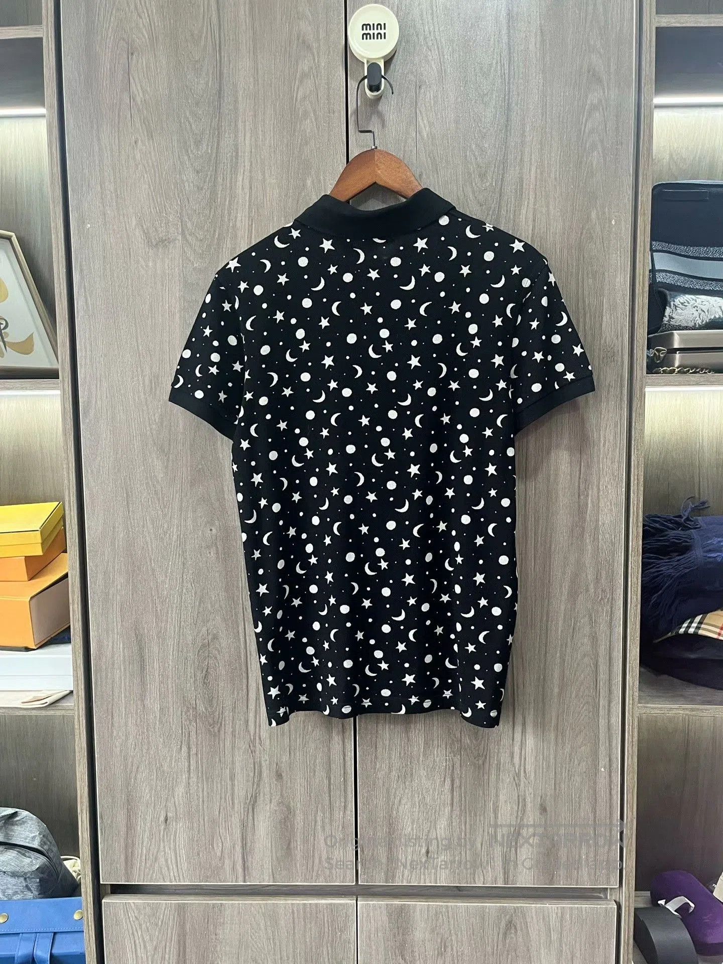 Saint Laurent Paris Saint Laurent SLP Printed Polo T-Shirt. Size US L / EU 52-54 / 3 - 7 Thumbnail