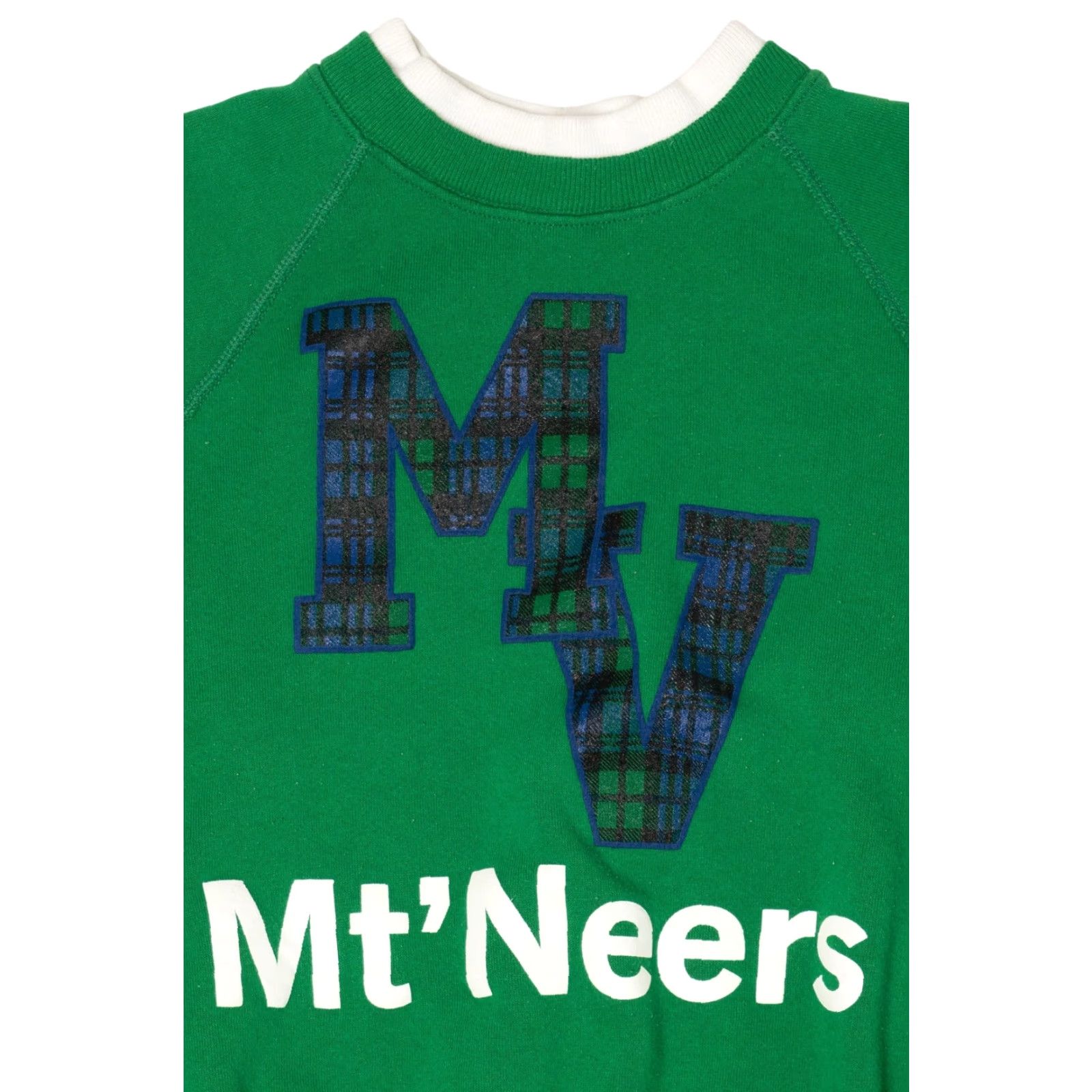 Lee VINTAGE Lee Mt'Neers Raglan Sweatshirt Large Green 1990s Mens Womens Boys Girls Size US L / EU 52-54 / 3 - 2 Thumbnail