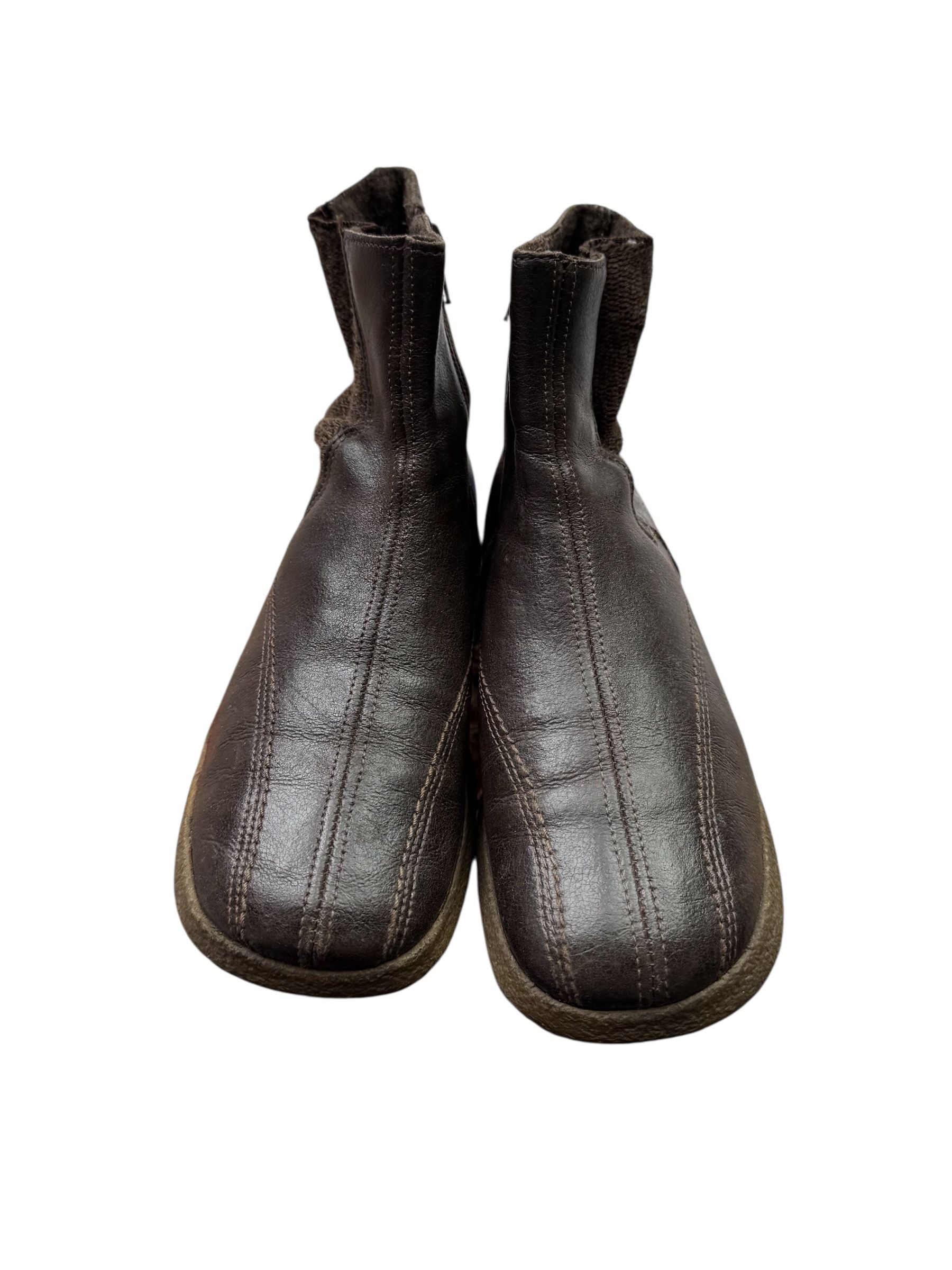 Vintage Y2K Leather Boots (V50) Size US 8 / IT 38 - 3 Thumbnail