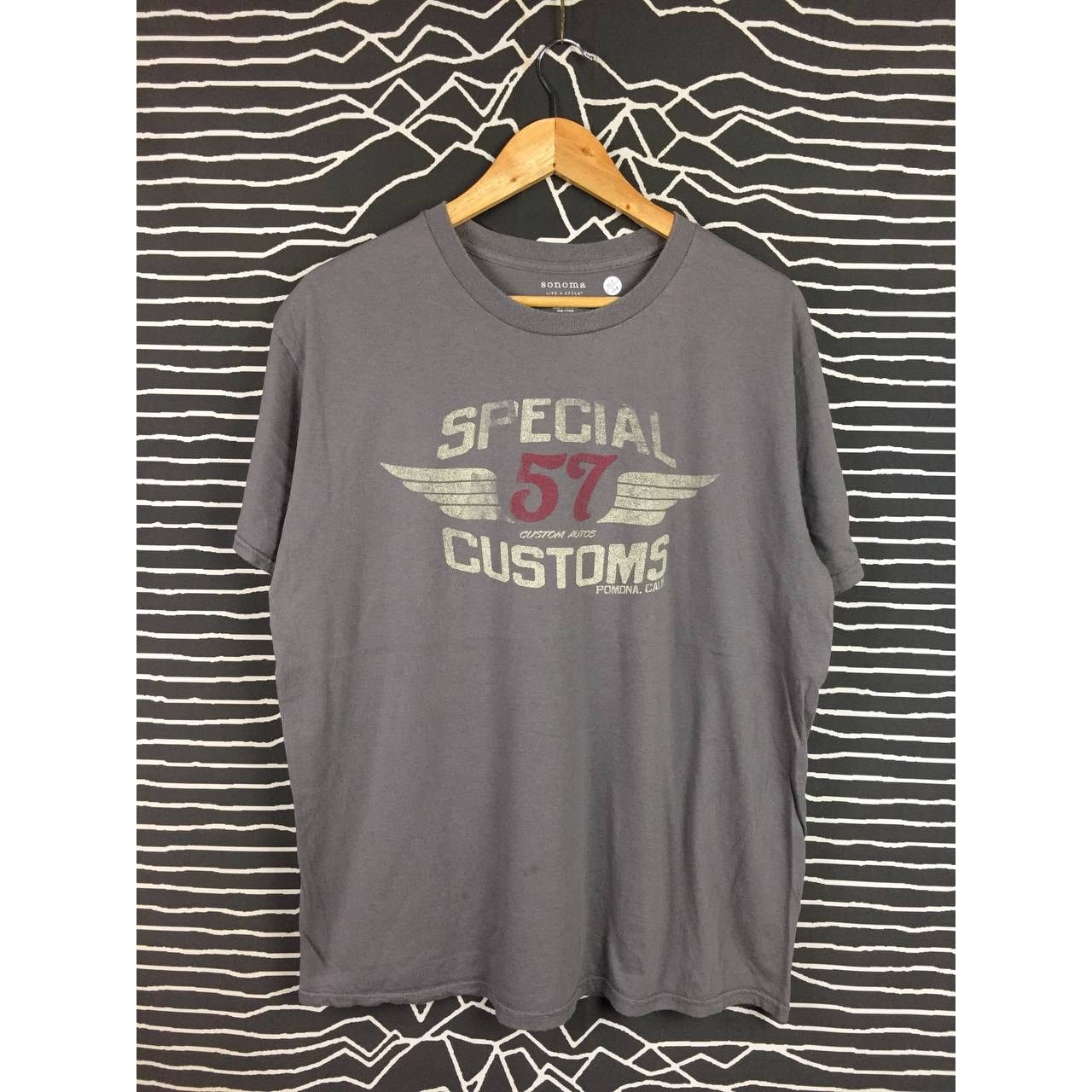 Sonoma × Vintage Sonoma Life + Style Special Customs Pomona California Tee Size US L / EU 52-54 / 3 - 1 Thumbnail