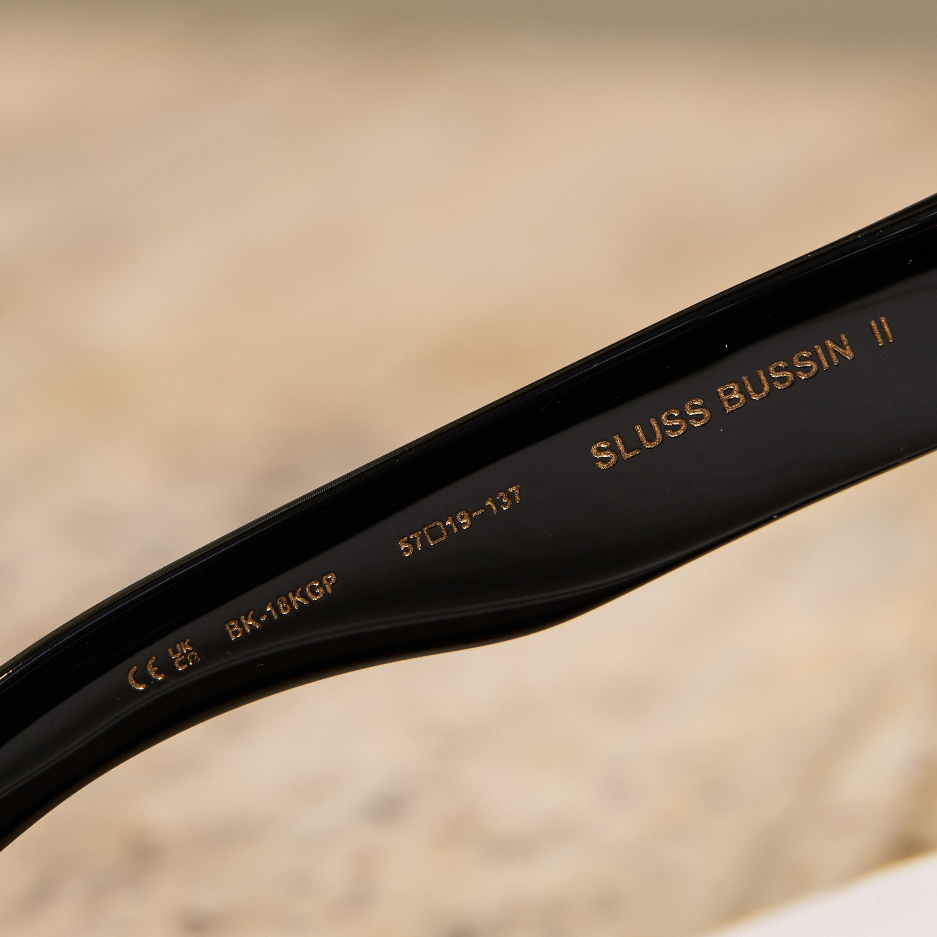 Chrome Hearts CHROME HEARTS SLUSS BUSSIN II Black/18KGP Size ONE SIZE - 4 Thumbnail