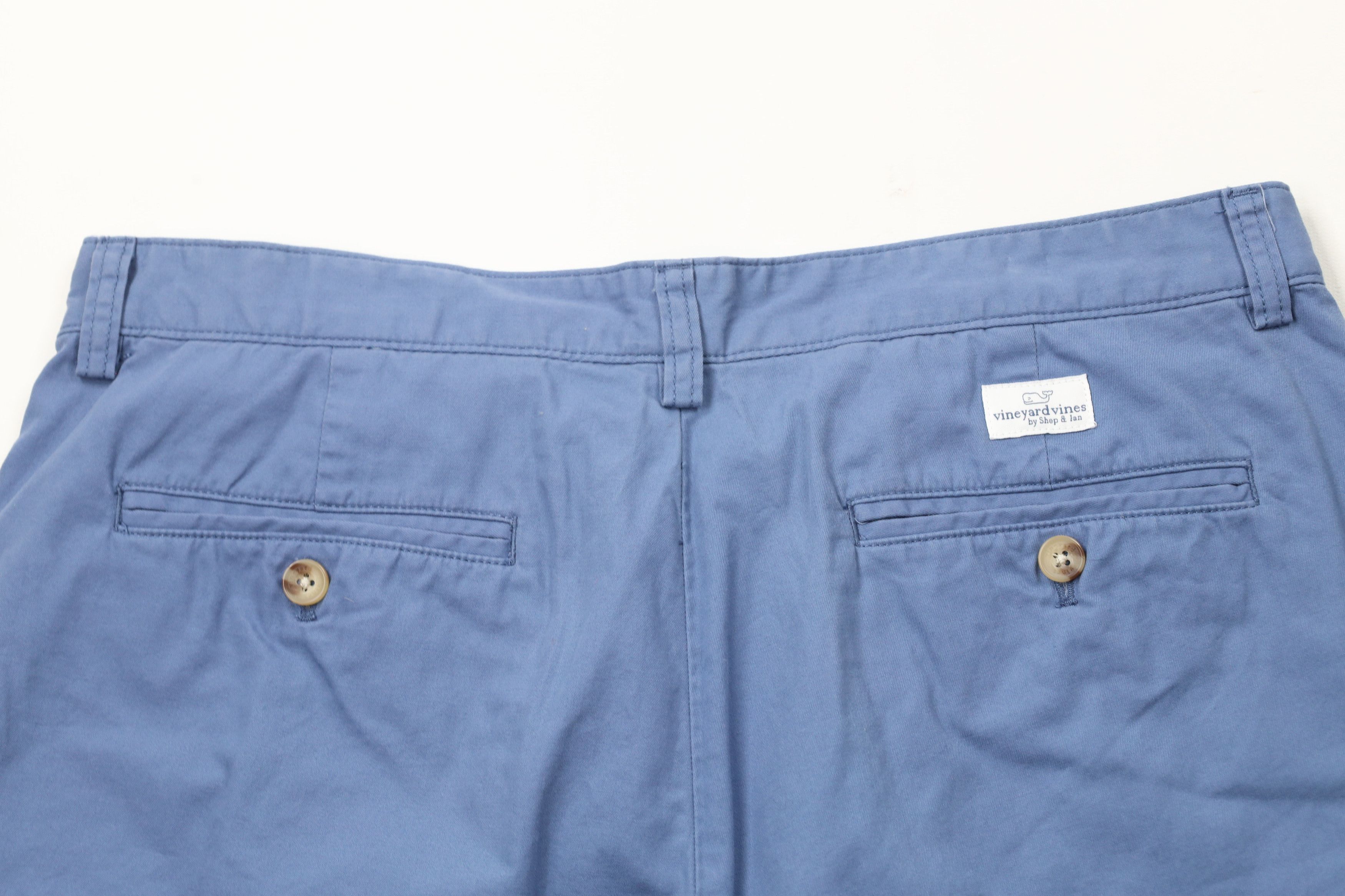 Vineyard Vines × Vintage Vineyard Vines Above Knee Club Chino Golf Shorts Blue Cotton Size US 34 / EU 50 - 10 Thumbnail