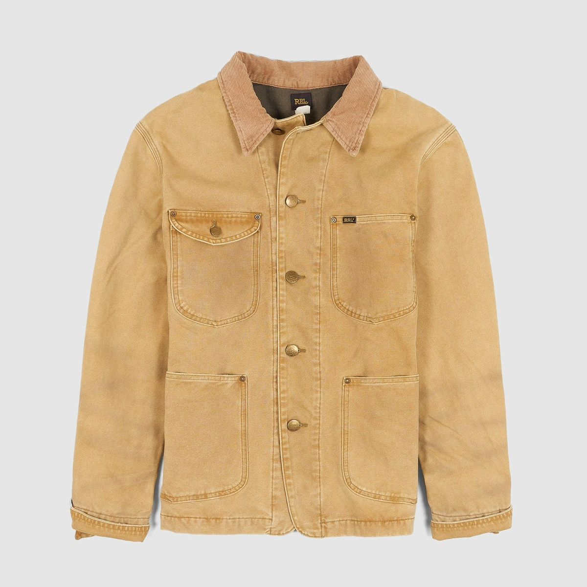 RRL Ralph Lauren Double RL Lynn Wool Lined Work Jacket Size US XL / EU 56 / 4 - 10 Thumbnail