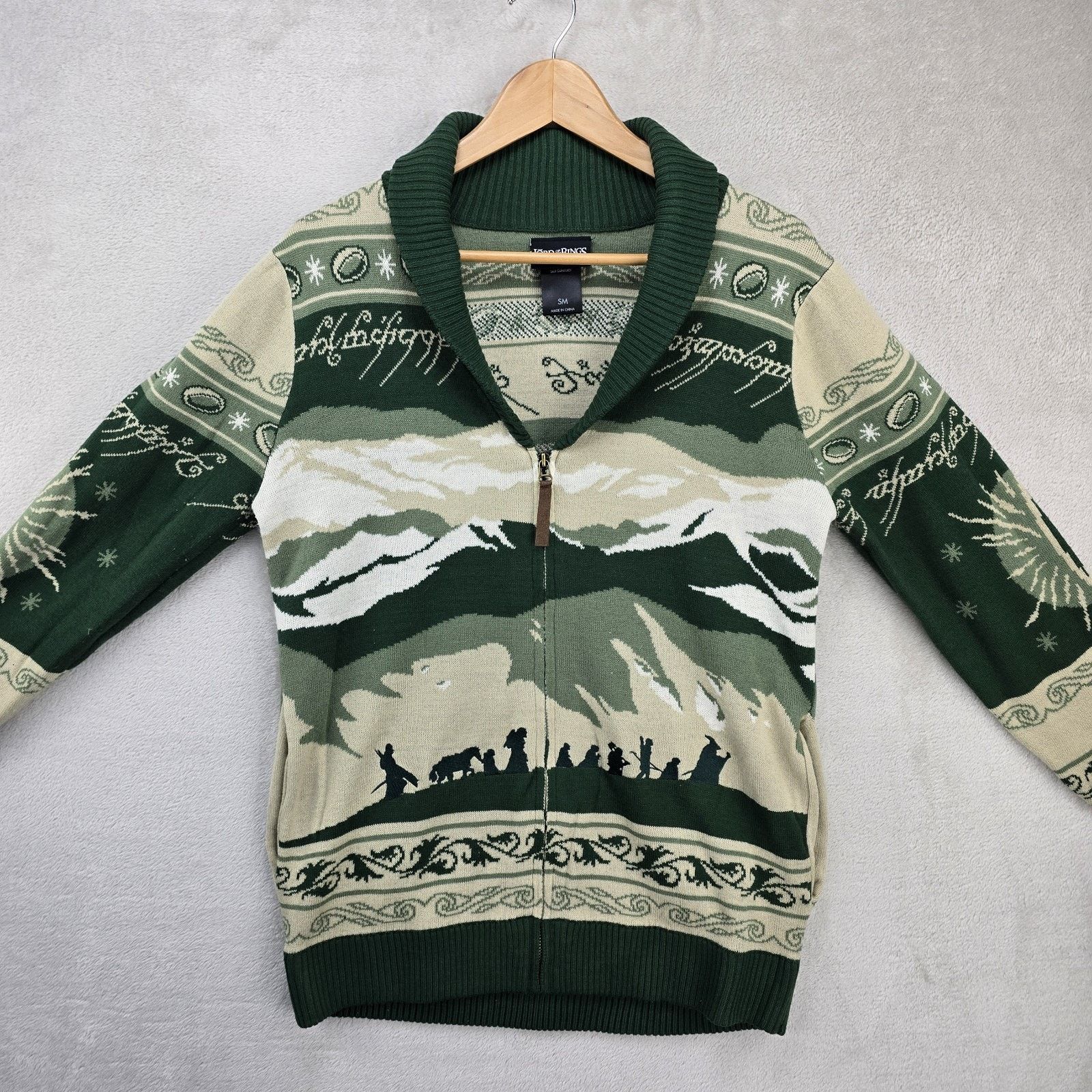 Hot Topic Hot Topic Lord of the Rings Cardigan Mens Sm Shawl Sweater Size US S / EU 44-46 / 1 - 2 Thumbnail