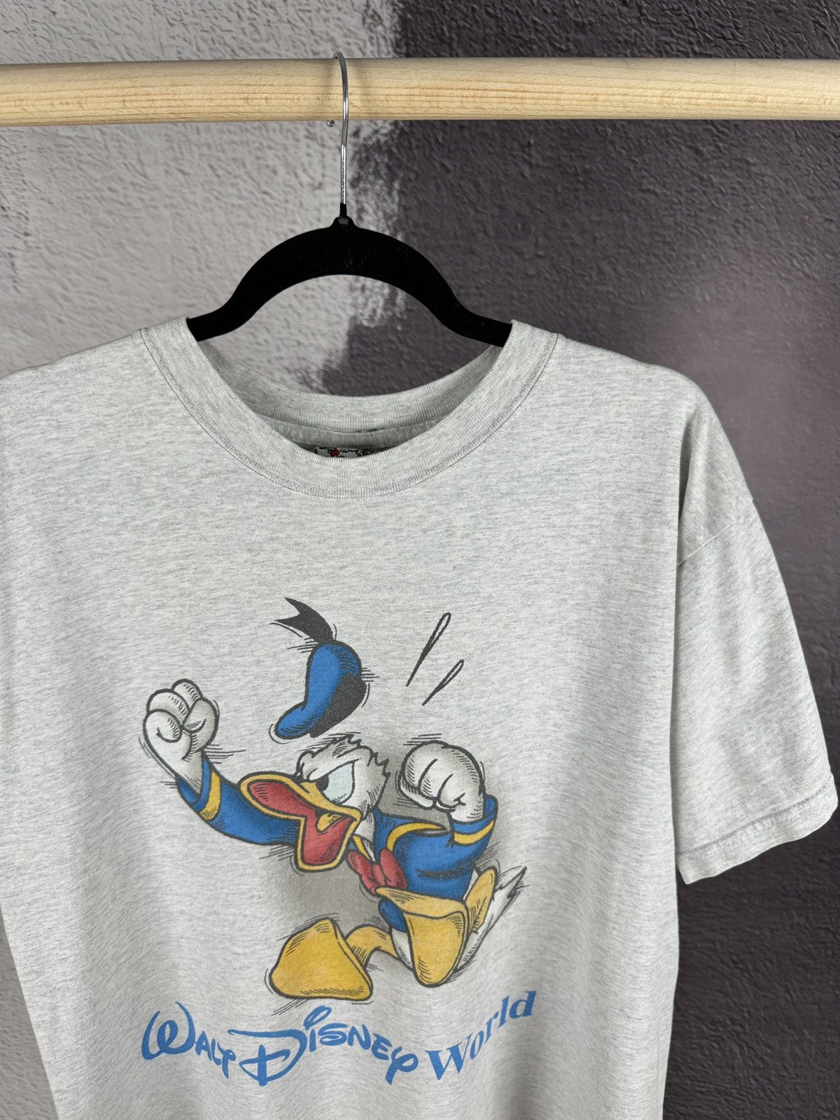 Cartoon Network × Disney × Vintage Walt Disney Pixar vintage 90s y2k Donald Duck grey tee shirt Size US M / EU 48-50 / 2 - 5 Thumbnail