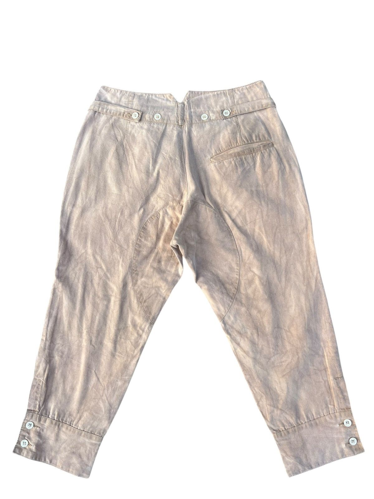 Vintage Vintage +8 Paris Rock Faded Waxed Fencing Trouser Pant Size US 30 / EU 46 - 10 Thumbnail
