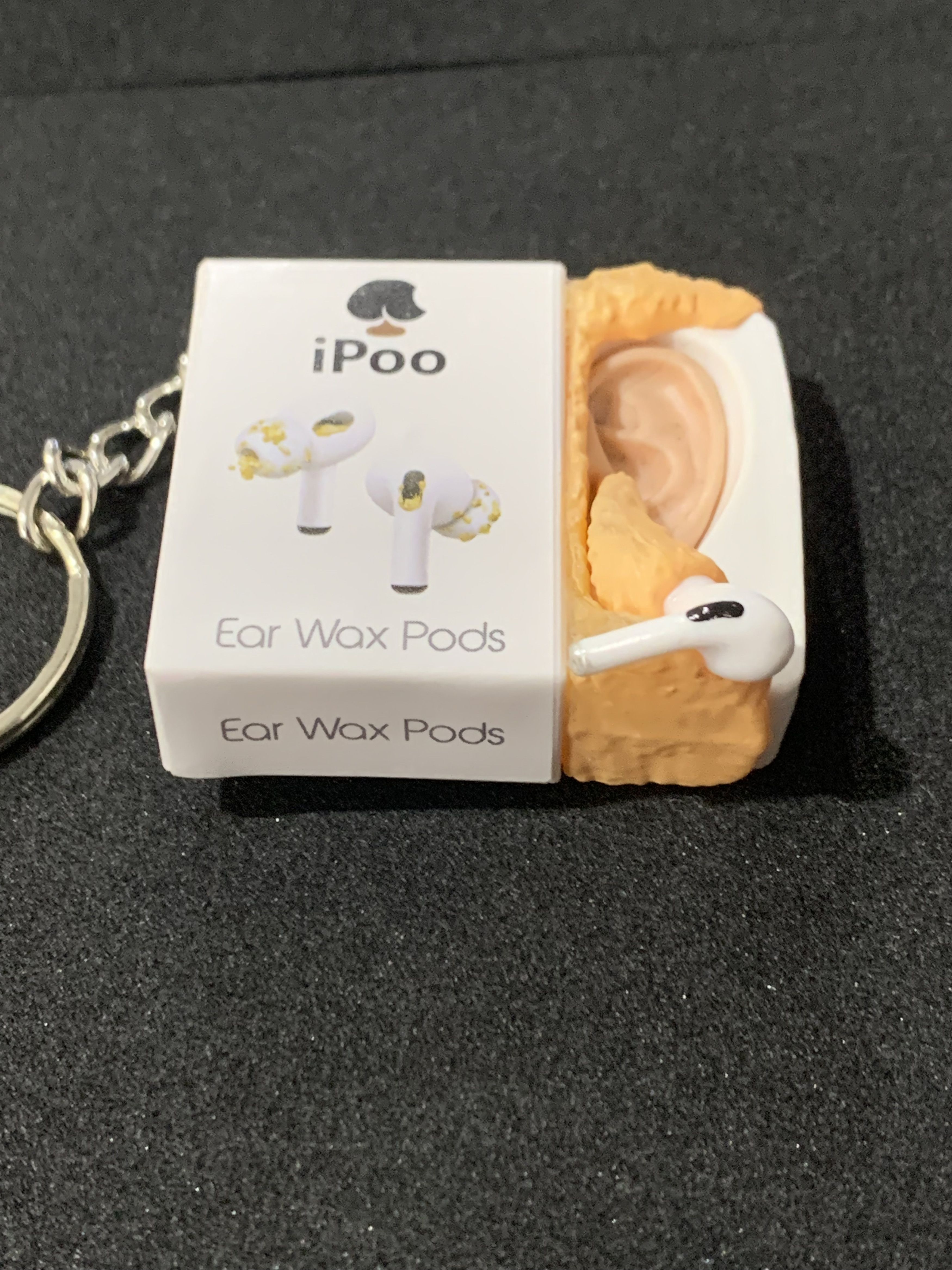 Other Gross Minis S2 Keychain - iPoo Ear Wax Pods Size ONE SIZE - 2 Thumbnail