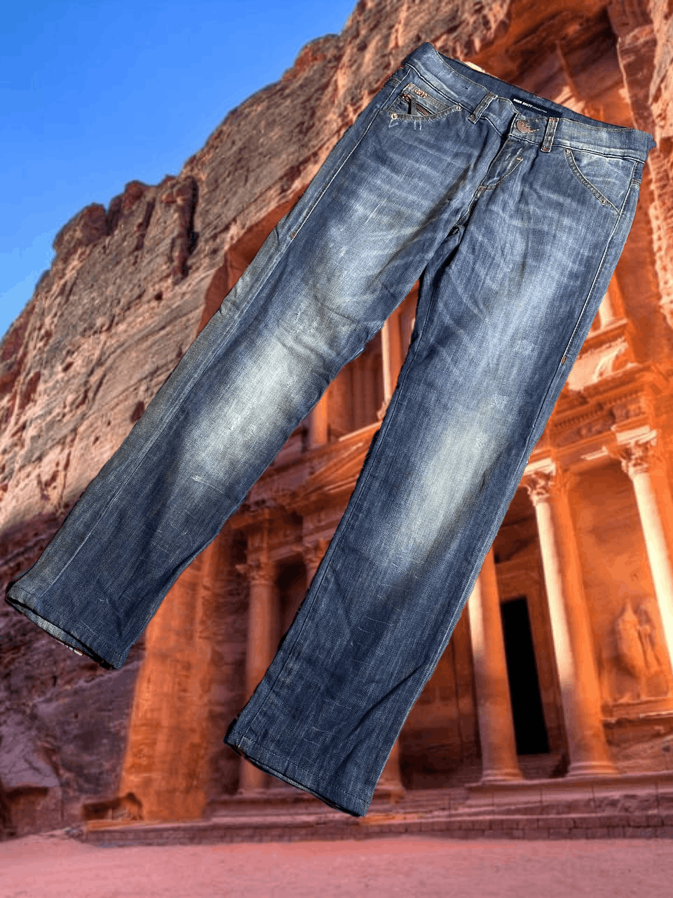 Miss Sixty Miss Sixty Denim pants vintage blue jeans Y2K luxury Size 25" / US 0 / IT 36 - 1 Thumbnail