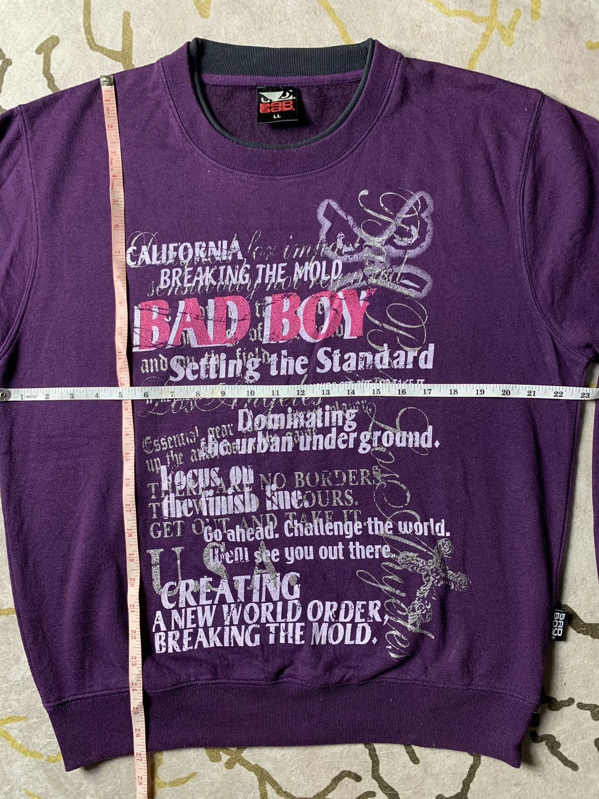 Beauty Beast × Japanese Brand × Vintage Japanese BAD BOY underground Size US L / EU 52-54 / 3 - 2 Thumbnail