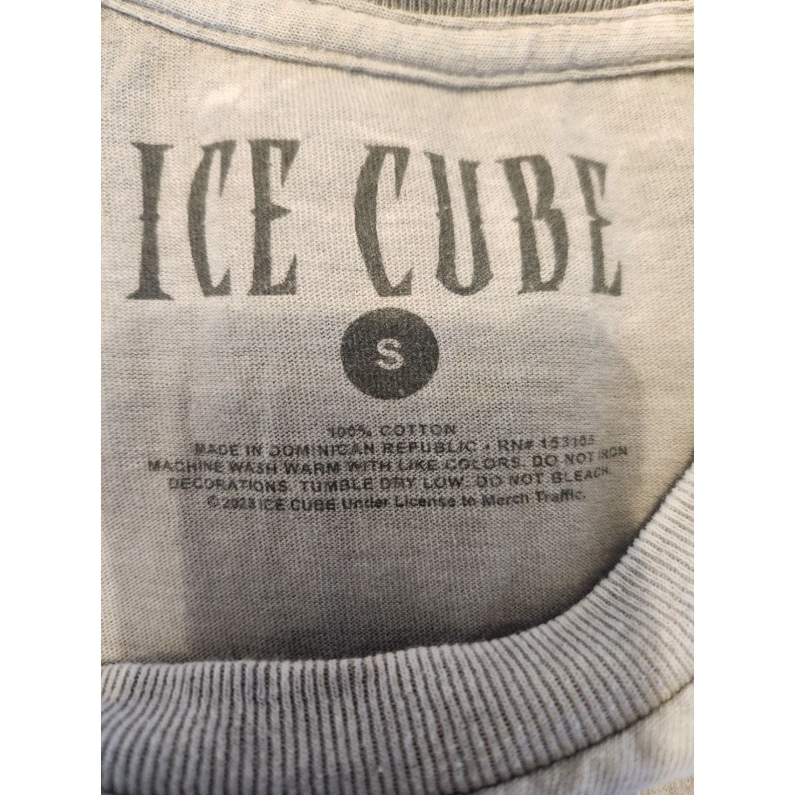 Vintage Ice Cube T-Shirt Unisex Small Purple Graphic Short Sleeve Gray Cotton Crew Neck Hip Hop Music Shirt Mens Womens Size US S / EU 44-46 / 1 - 2 Thumbnail