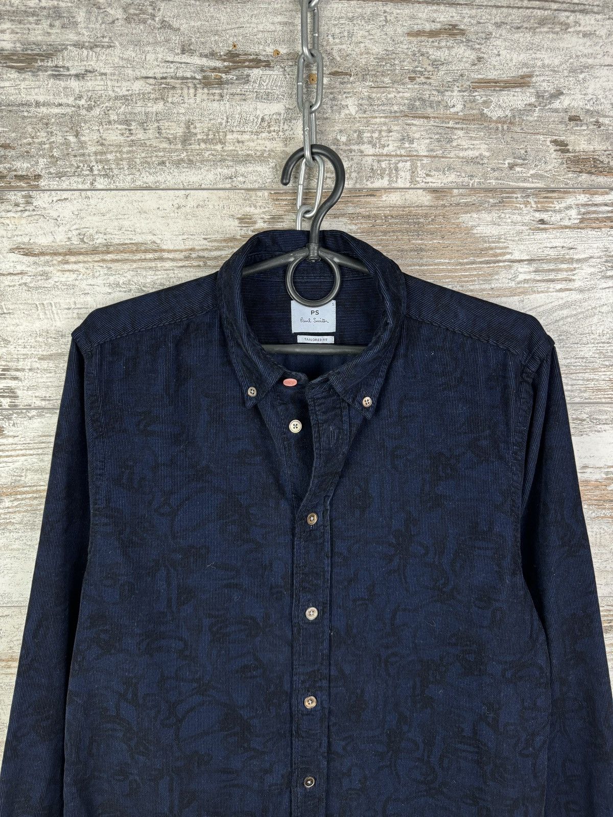 Paul Smith Mens Vintage Paul Smith shirts button up corduroy velvet Size US S / EU 44-46 / 1 - 3 Thumbnail