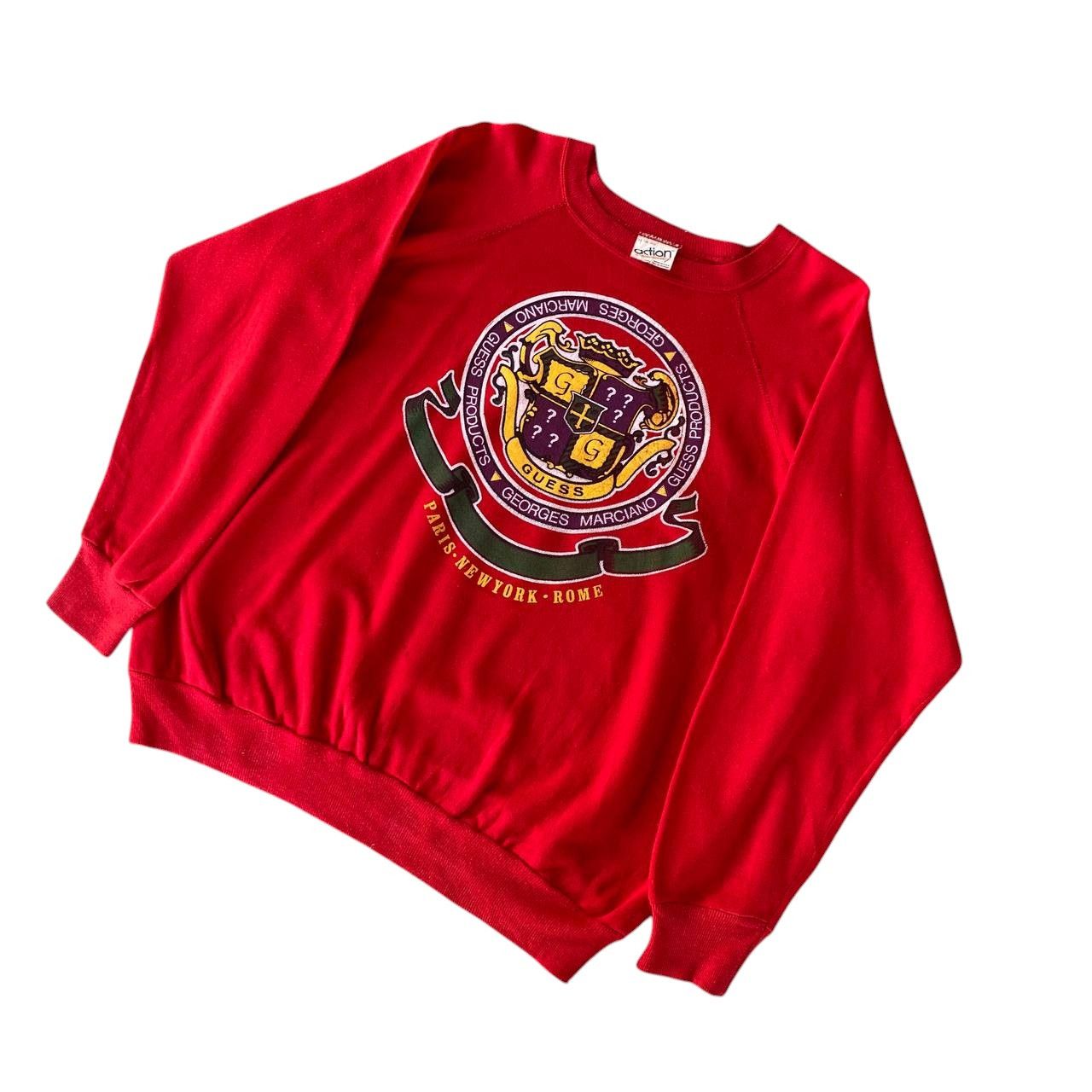Georges Marciano VINTAGE 80S GEORGES MARCIANO GUESS CREWNECK Size US XL / EU 56 / 4 - 3 Thumbnail